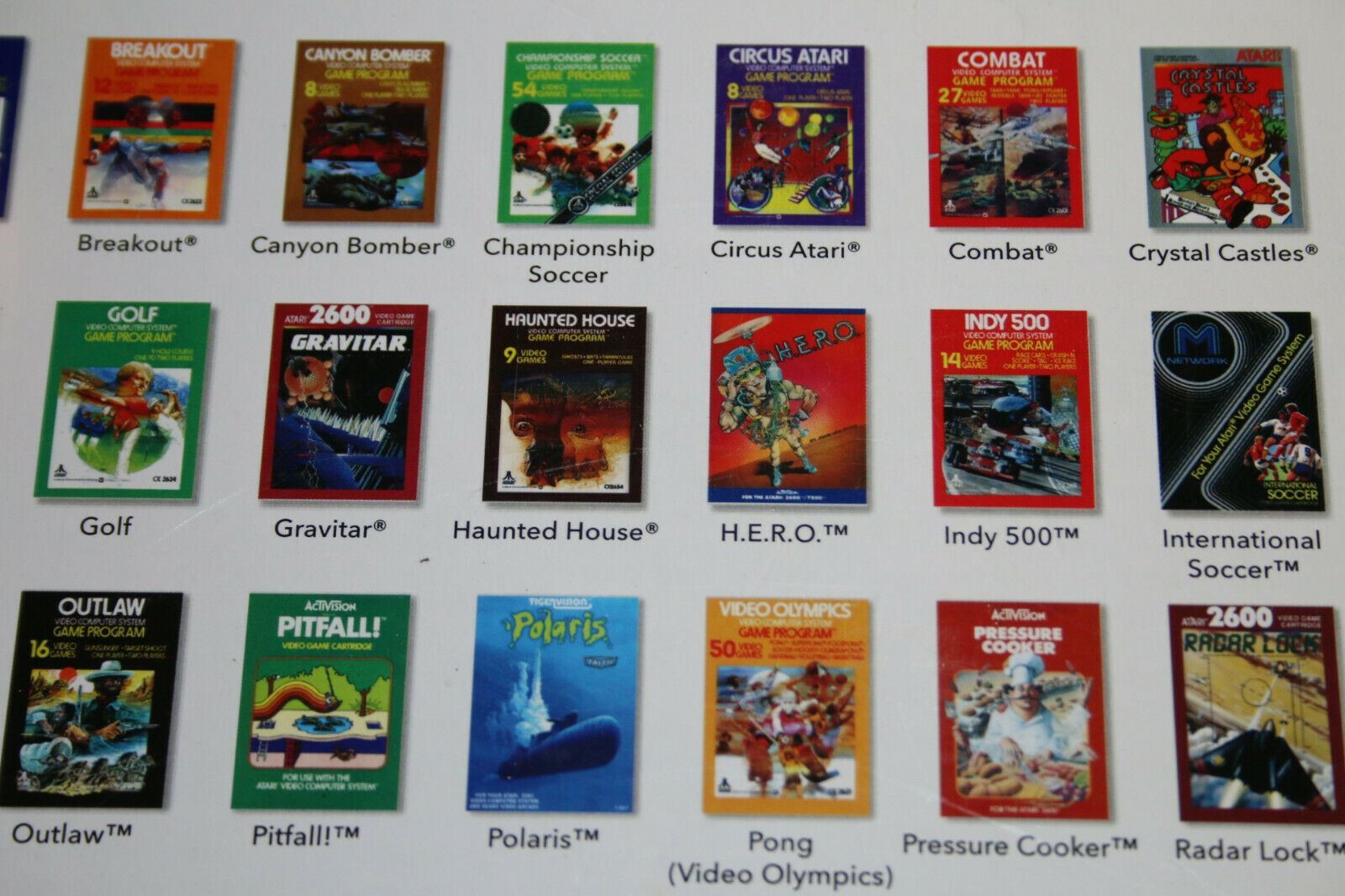Atari Flashback 8 40th Anniversary 105 Built-In Games PIT FALL See Photos