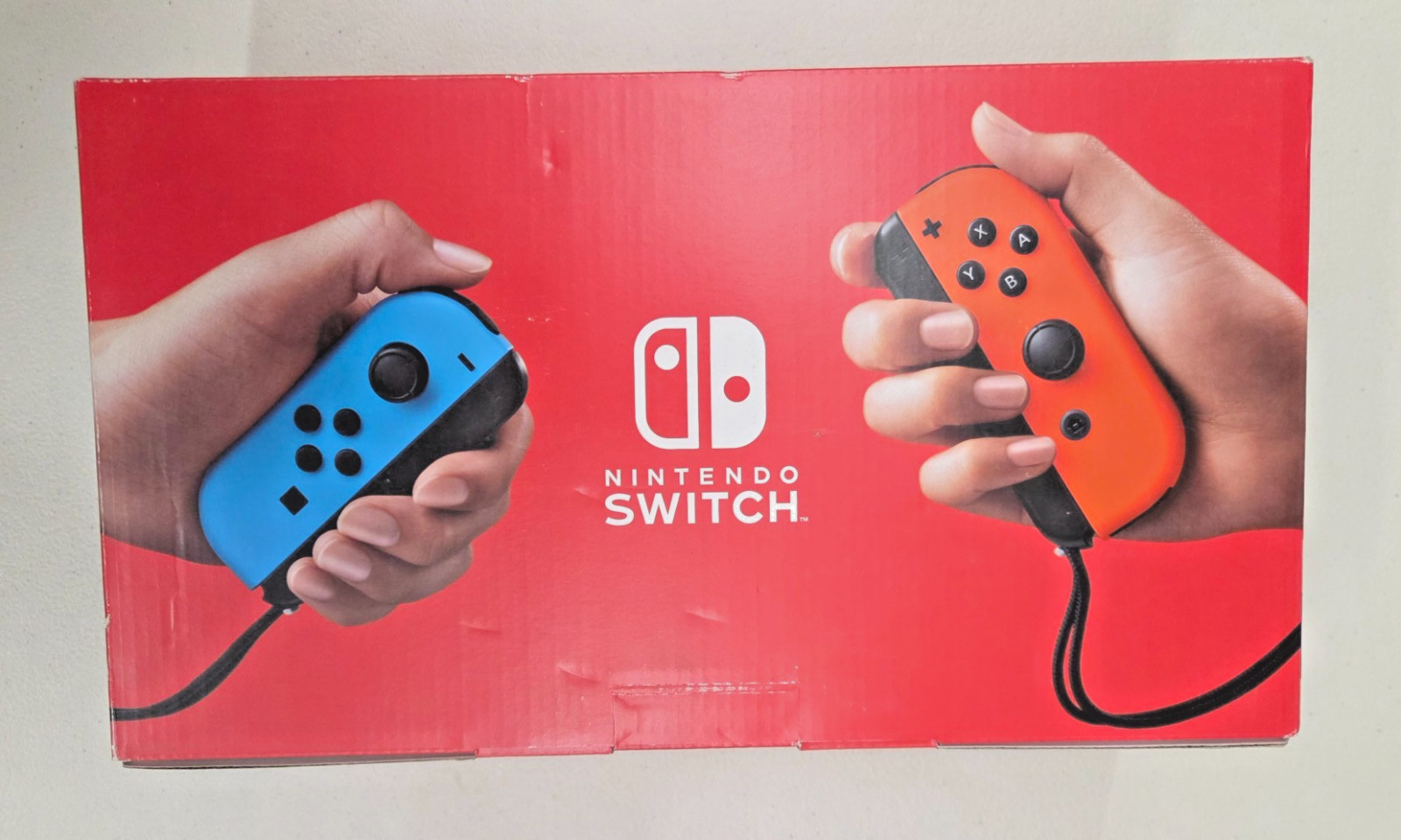 Nintendo Switch Blue & Red Joy-Cons + 12-Month Online Membership Brand New
