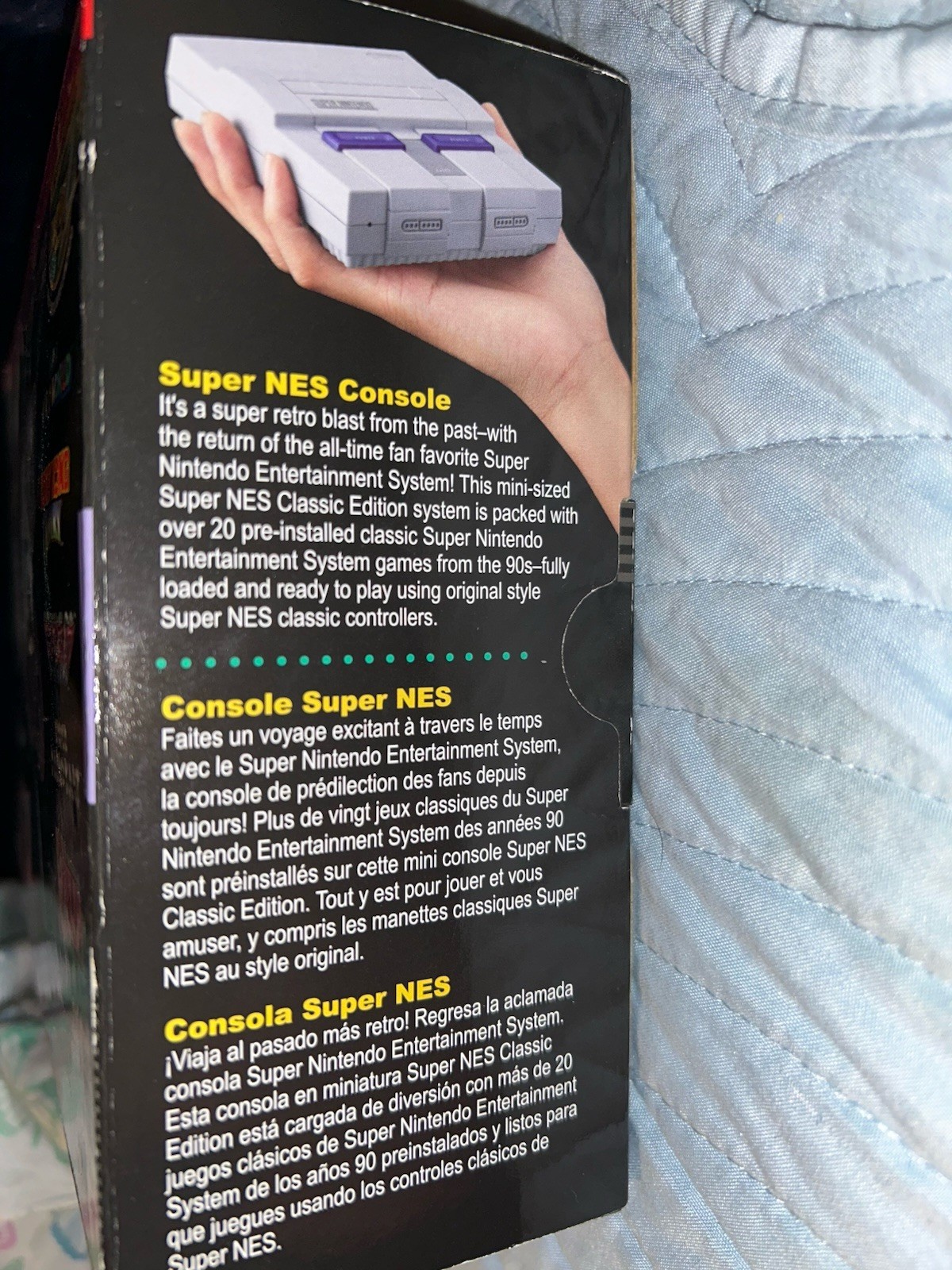 Super Nintendo Entertainment System Classic Edition Complete in Box Looks New!!