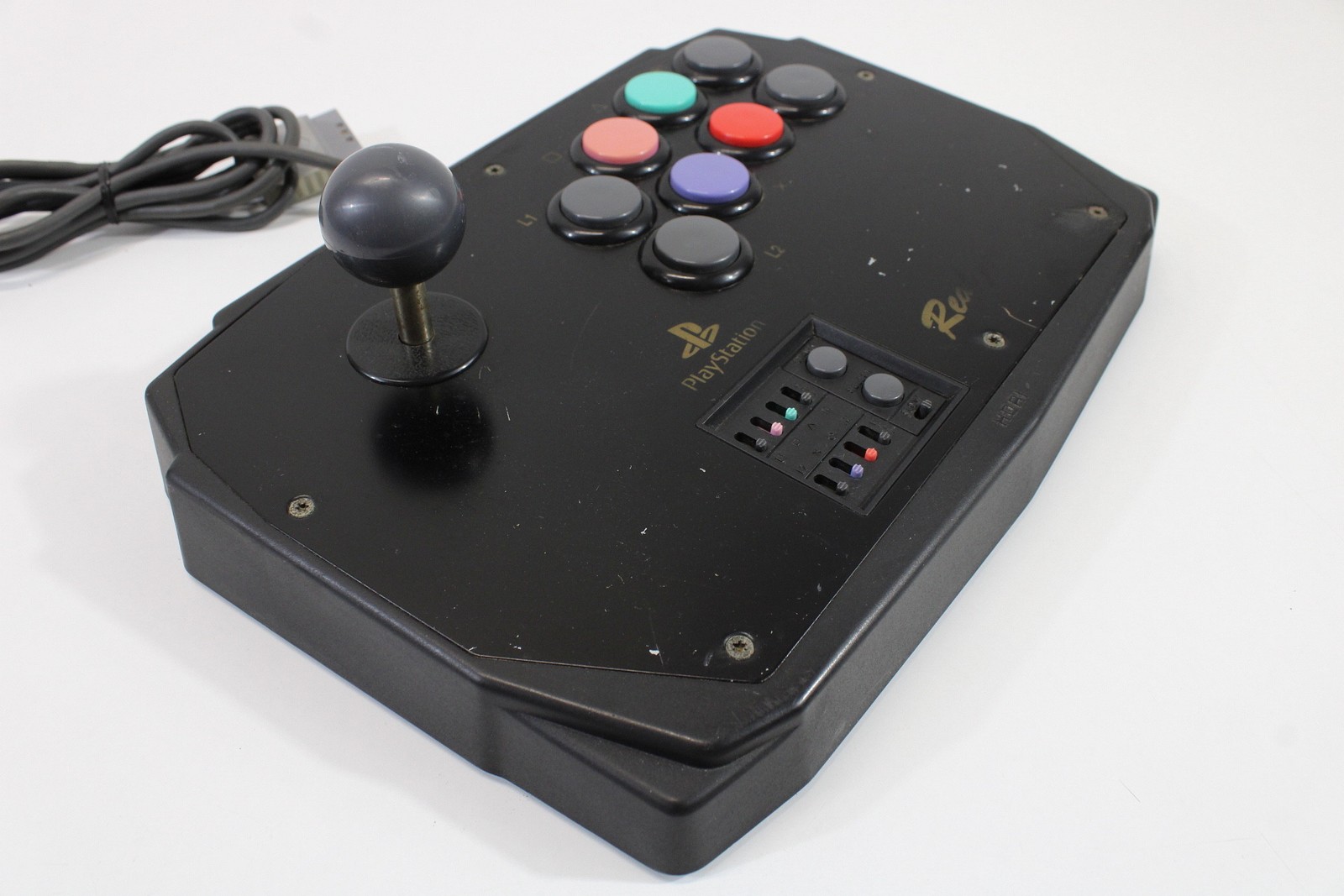 HORI Real Arcade PS Joystick Controller HPS-10 PlayStation PS2 PS1 Japan 2PC496
