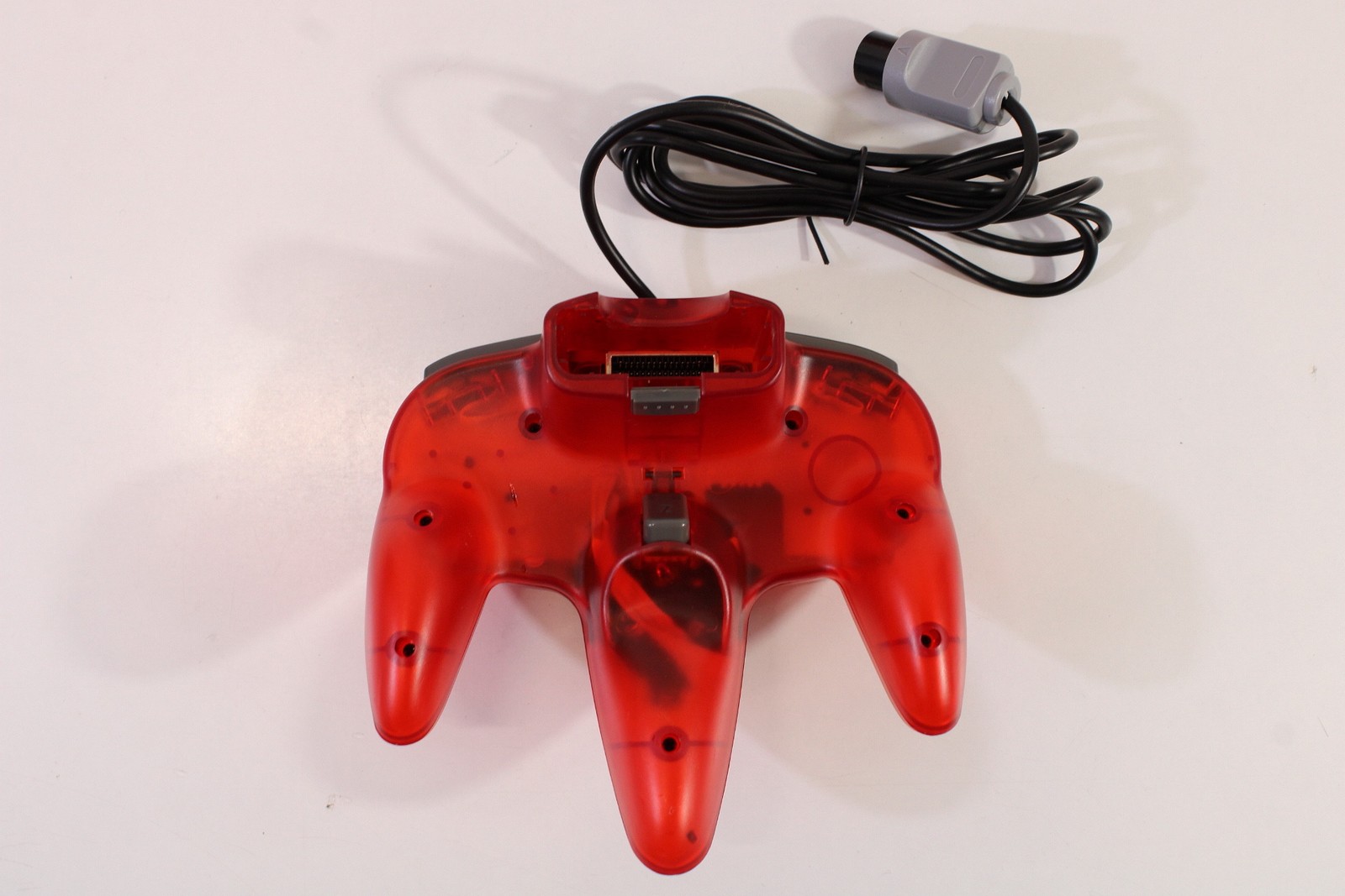 Nintendo 64 Clear Red Console Controller AC S-Video to HDMI N64 NTSC REGION FREE