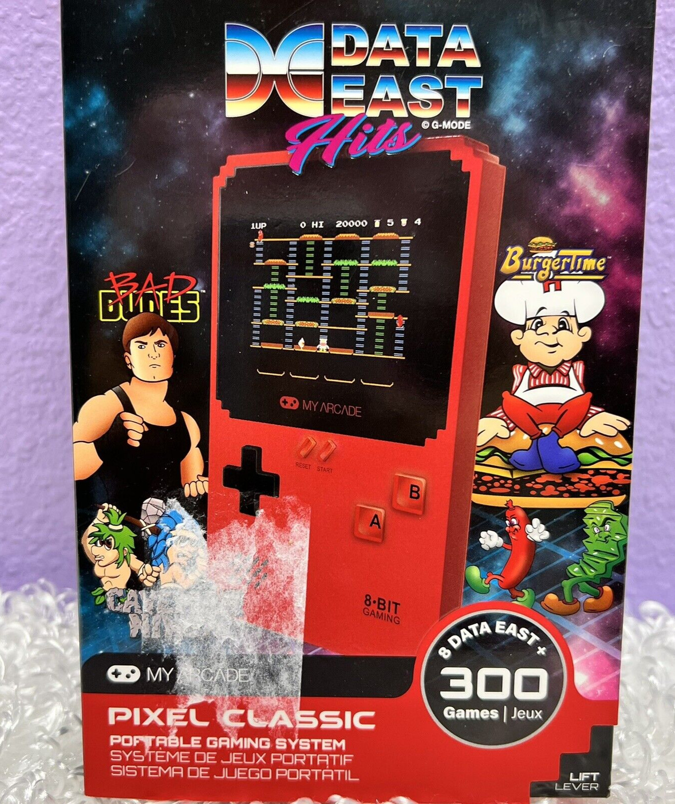 New Handheld Gaming System DC Data East Travel My Arcade Pixel Classic 300 Games