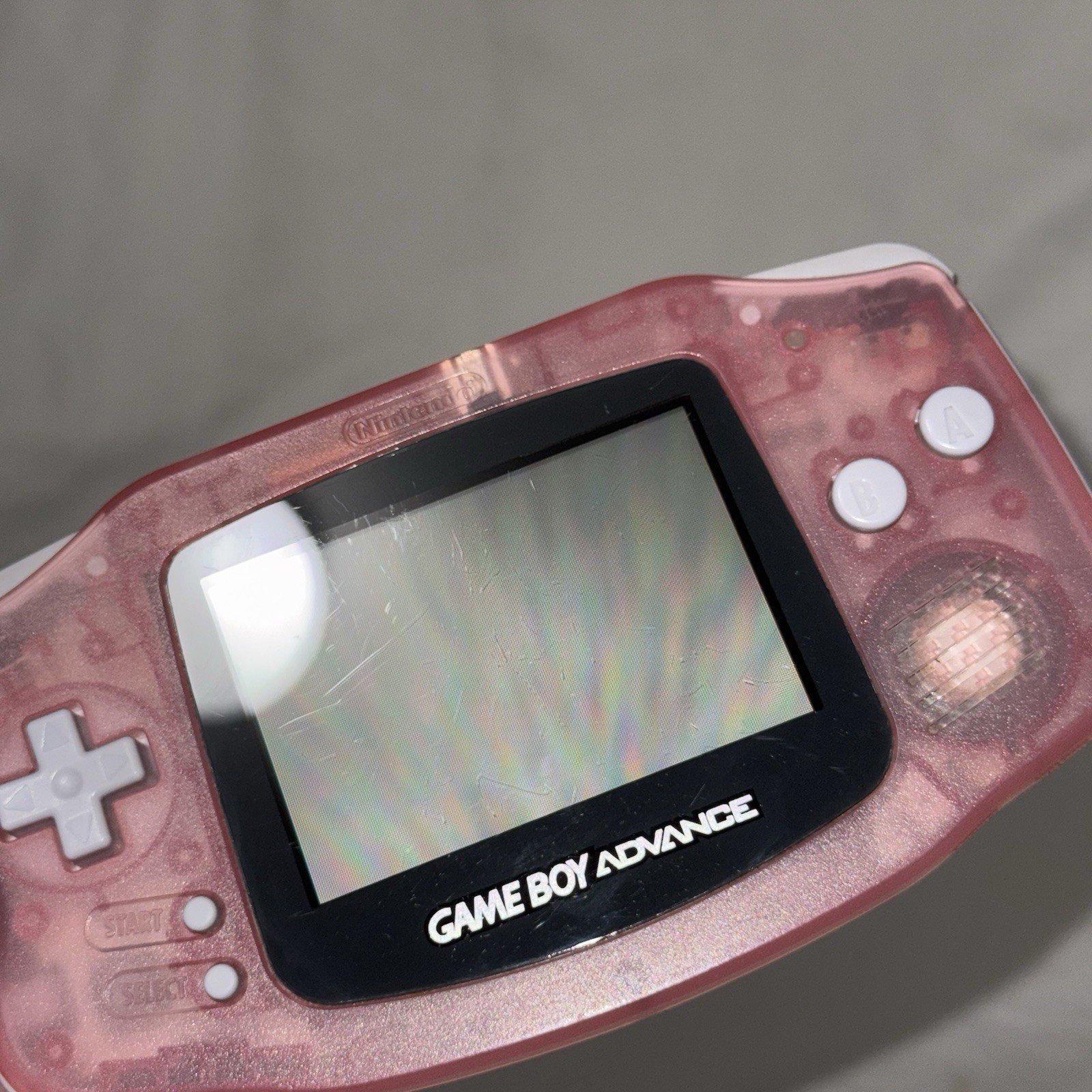 Nintendo Game Boy Advance Handheld System – Fuchsia Pink- Tested Works/ Read Des