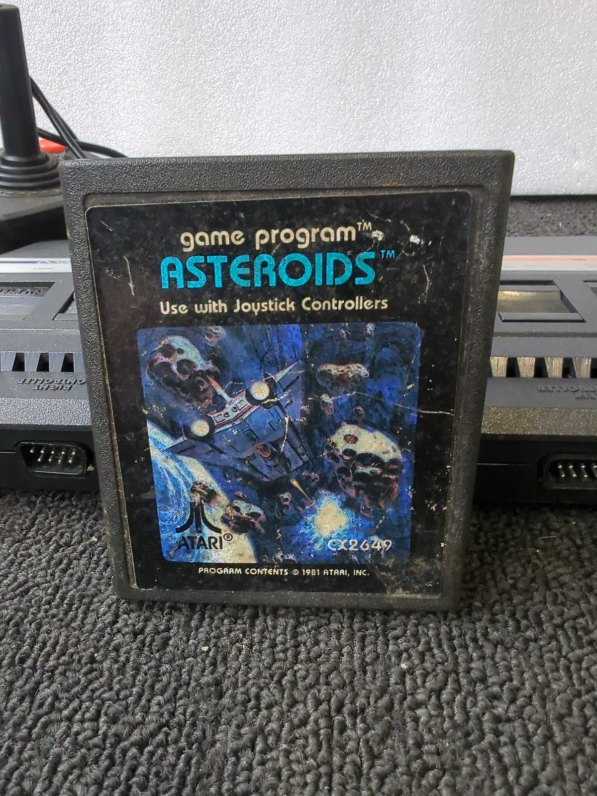 Atari 2600 Jr. Rainbow Console Bundle with 10 Games! Tested Works