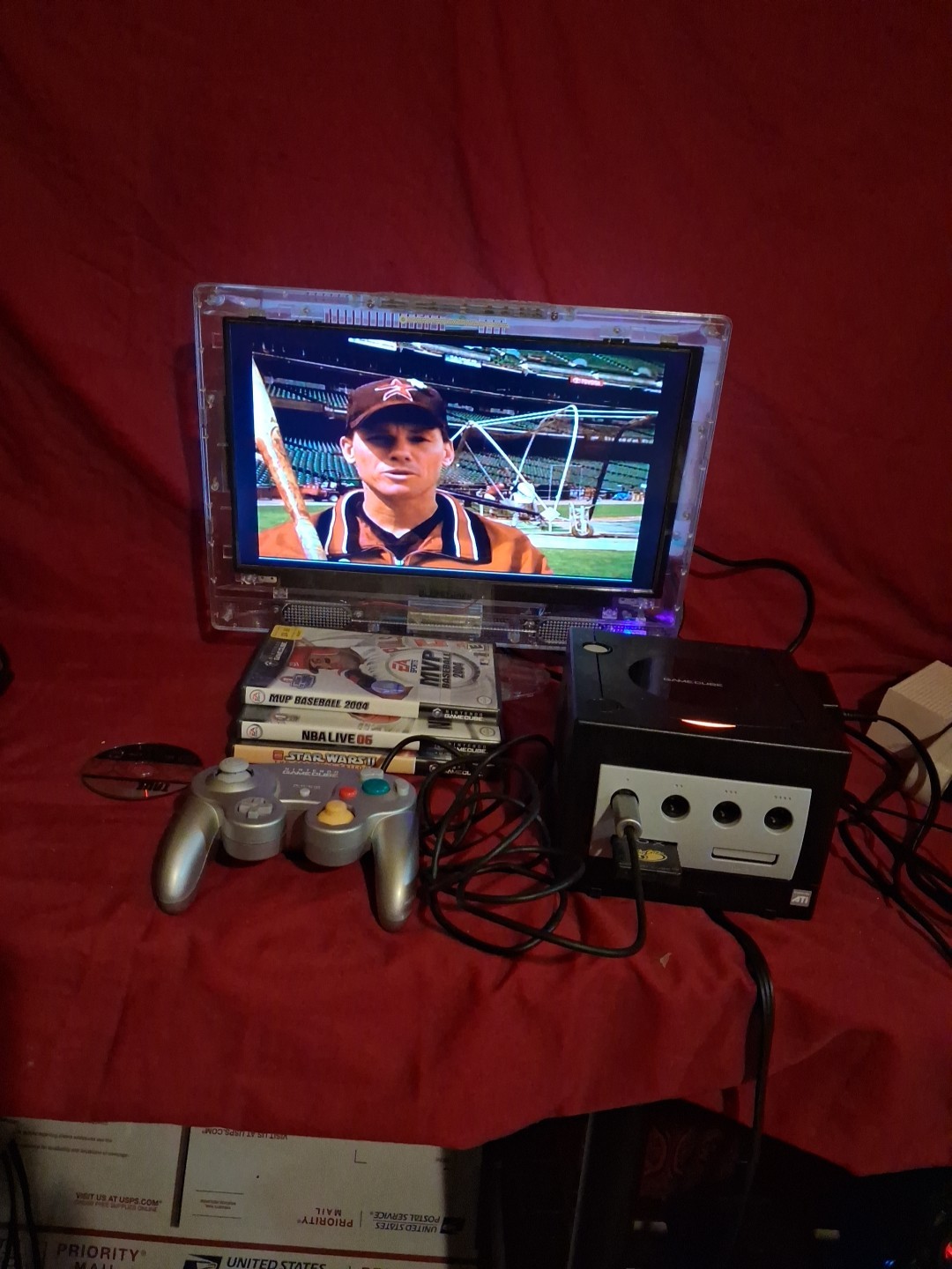 Nintendo DOL-001 GameCube Console 1 Controller 1 Memory Cards 5 Games Tested