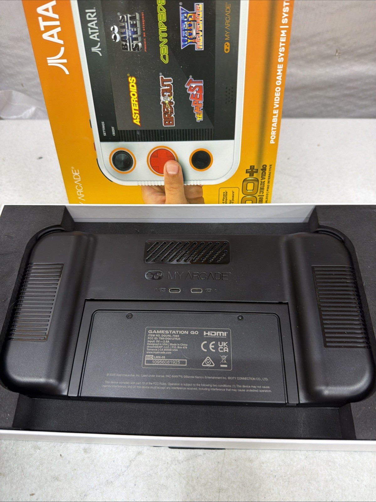 Atari My Arcade Gamestation Go Handheld Gaming System W/ 200+ Games – Open Box