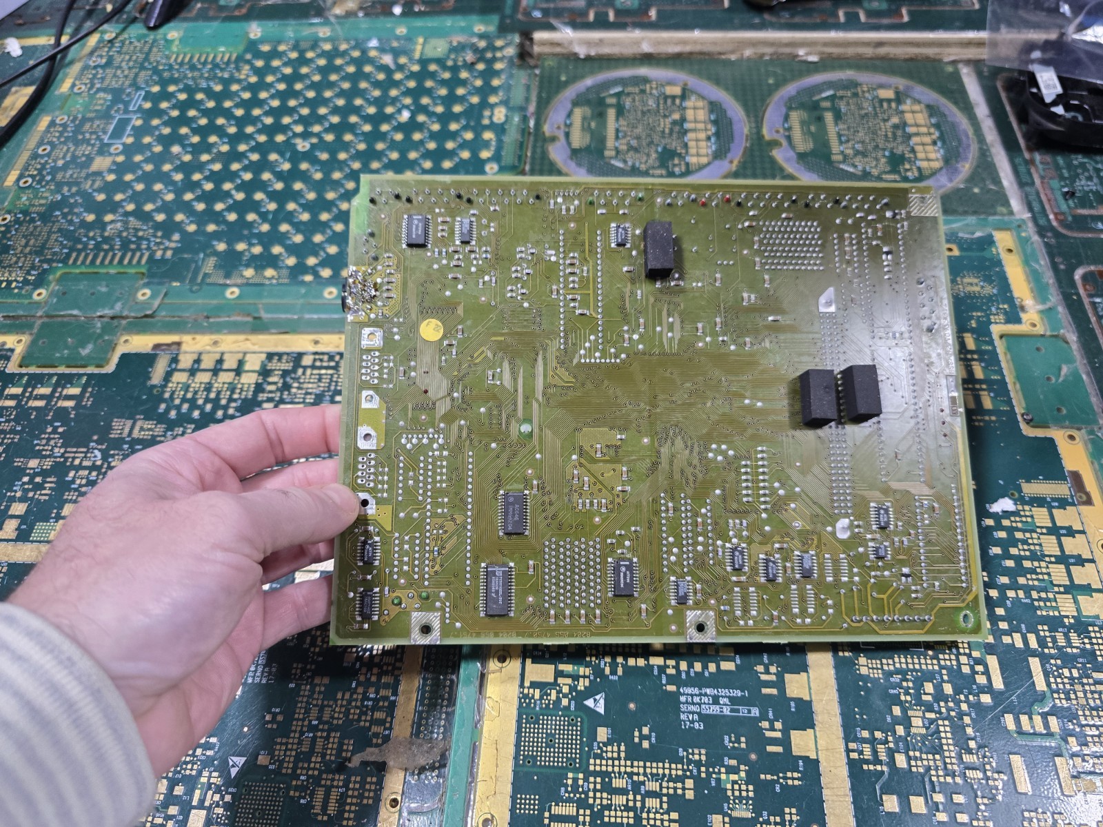 Philips CDI 910 EXACT 3104 128 0114.1 Board-Not Tested-Intact-PARTS-READ ALL