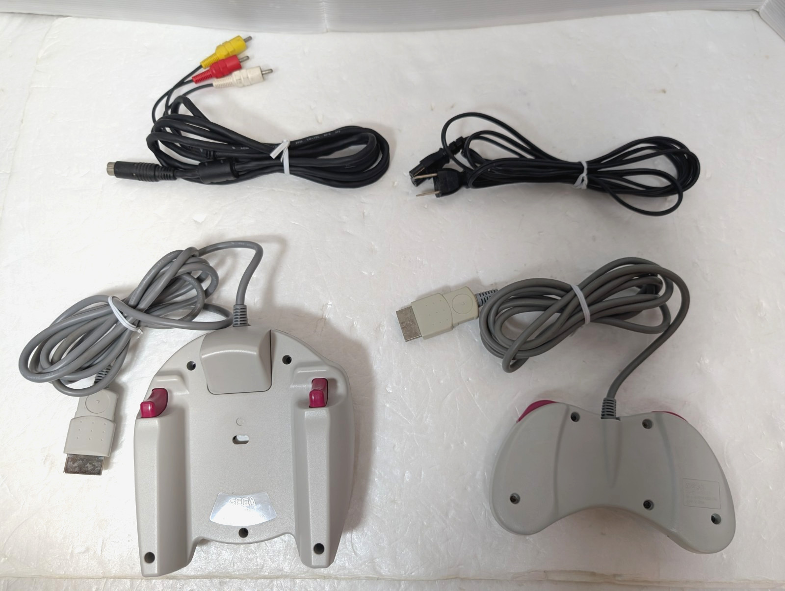 Sega Saturn White Console 3D Multi controller Nights Virtual-On Japan