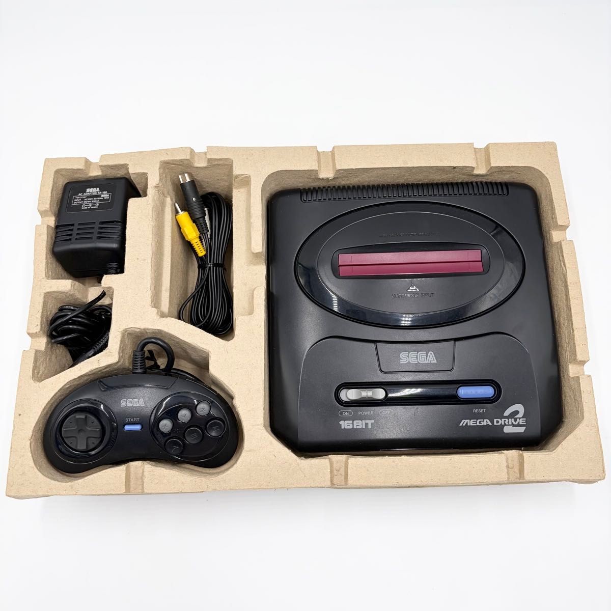SEGA Mega Drive 2 Console HAA-2502 NTSC-J Japan Tested Working