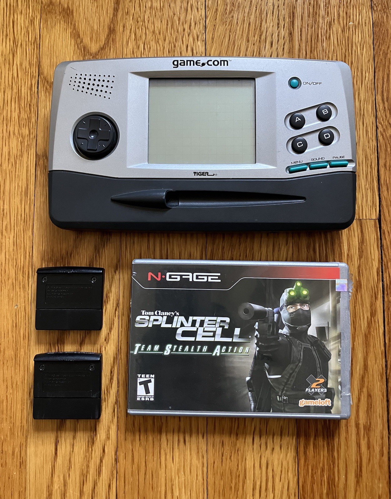 Tiger Game.com Handheld Video Games Console Lot Empty Case Faded Screen Pls Read