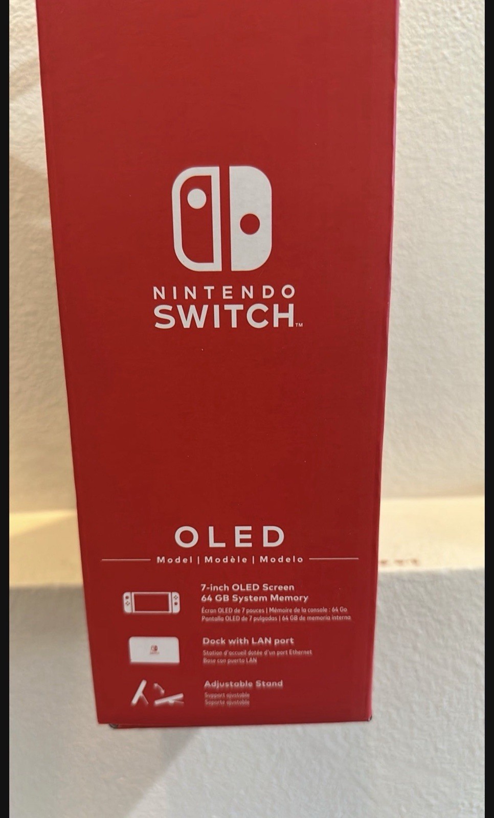 New Unopened Nintendo Switch OLED USA Edition, White Console