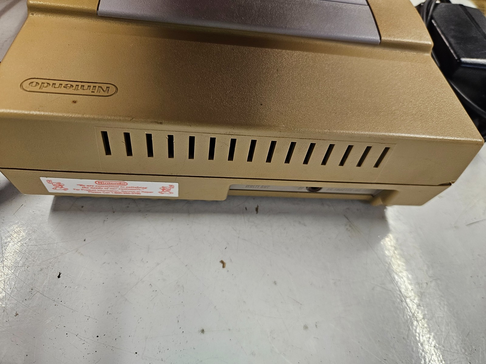 Super Nintendo SNES Console SNS-001 Cords Tested Working no controllers