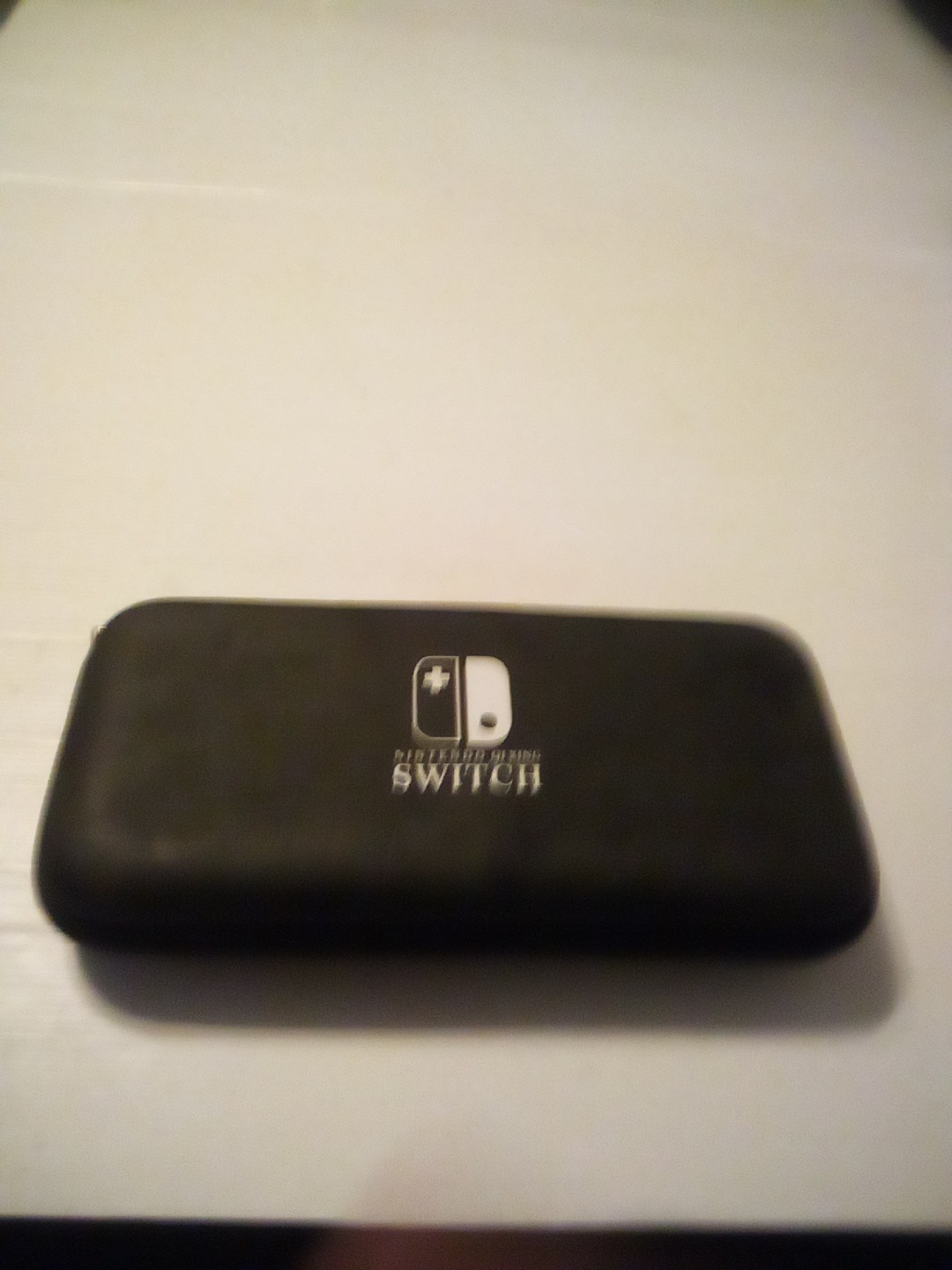 Zip Up Nintendo Switch Hard Case – Black