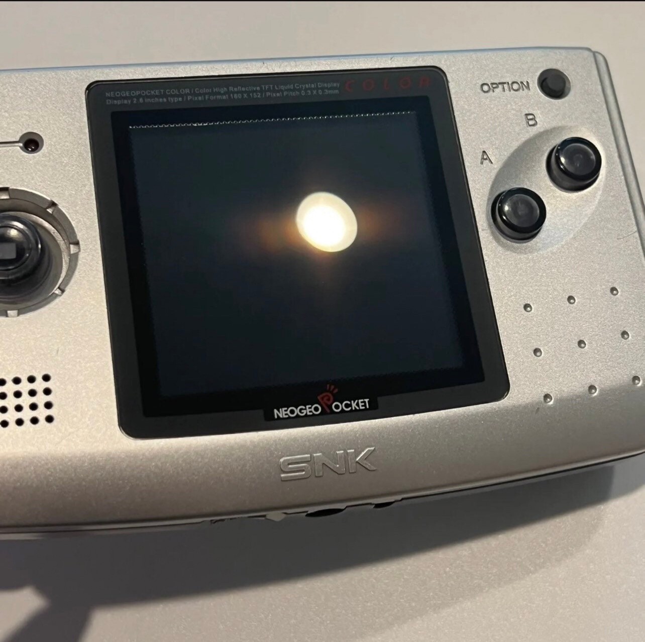 Neo Geo Pocket Color Silver Model Full Size IPS Q5