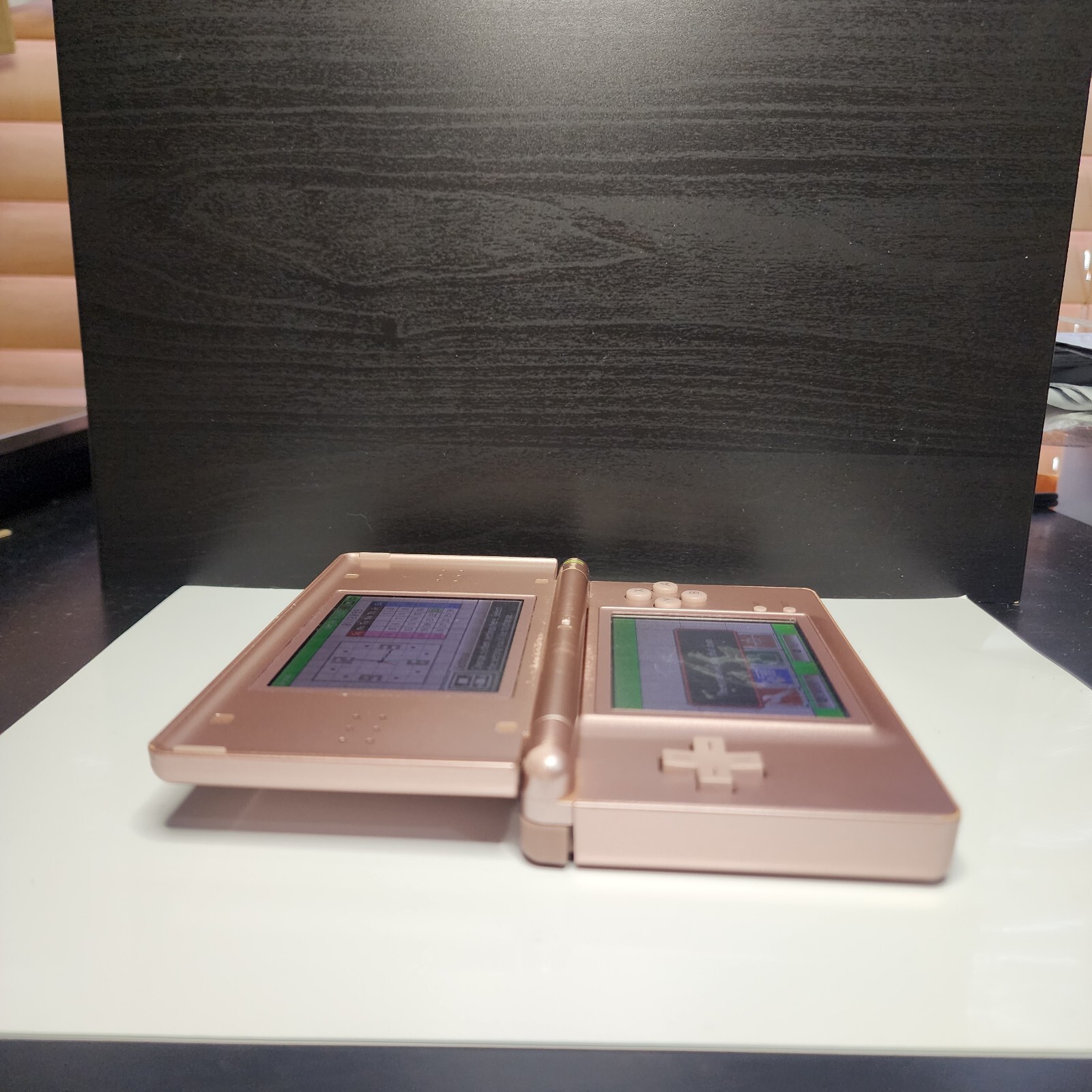 Nintendo DS Lite Console Metallic Rose With Case