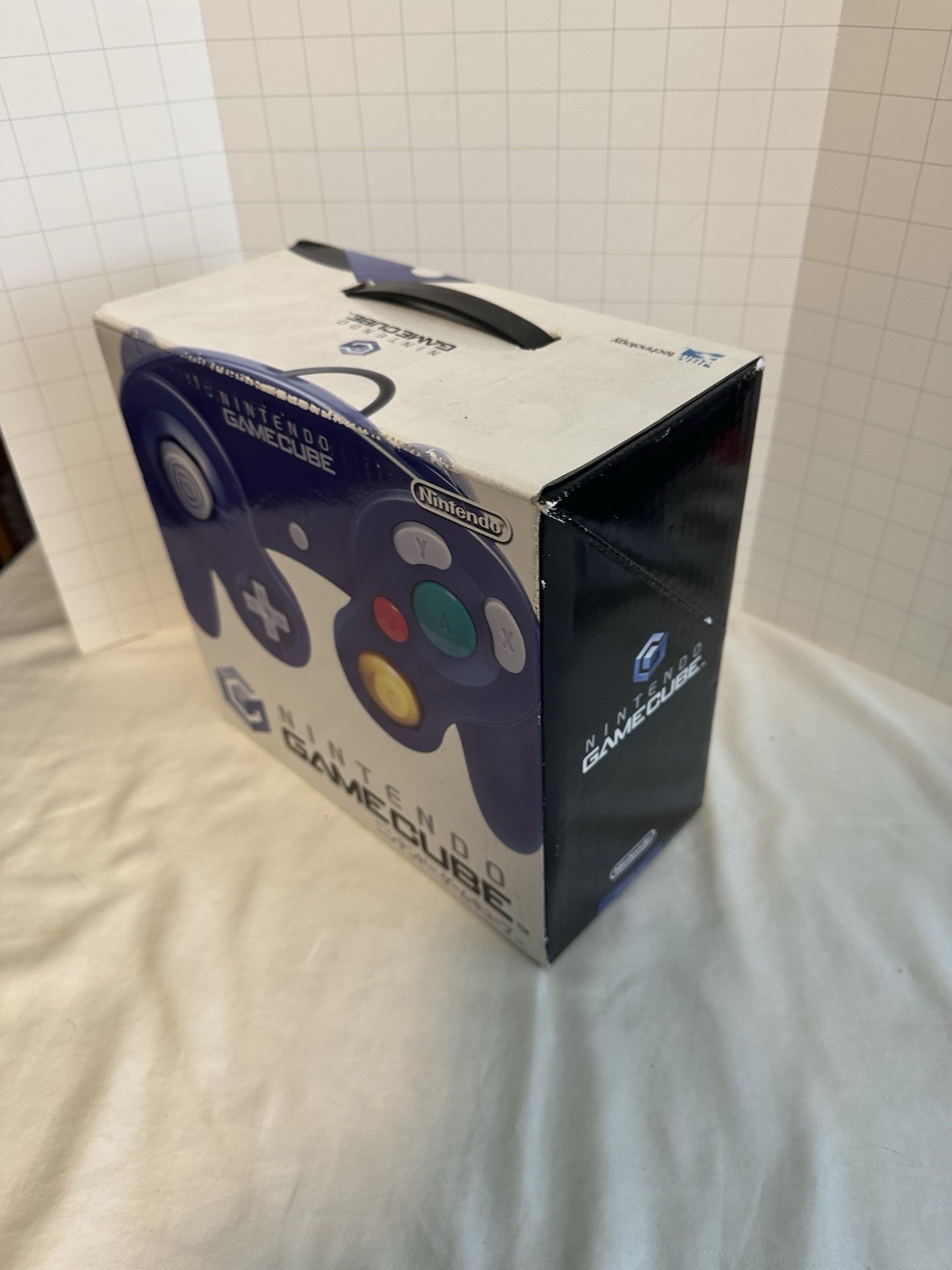 Nintendo GameCube Console CIB Indigo, Works w/ US Region DOL -001 JPN