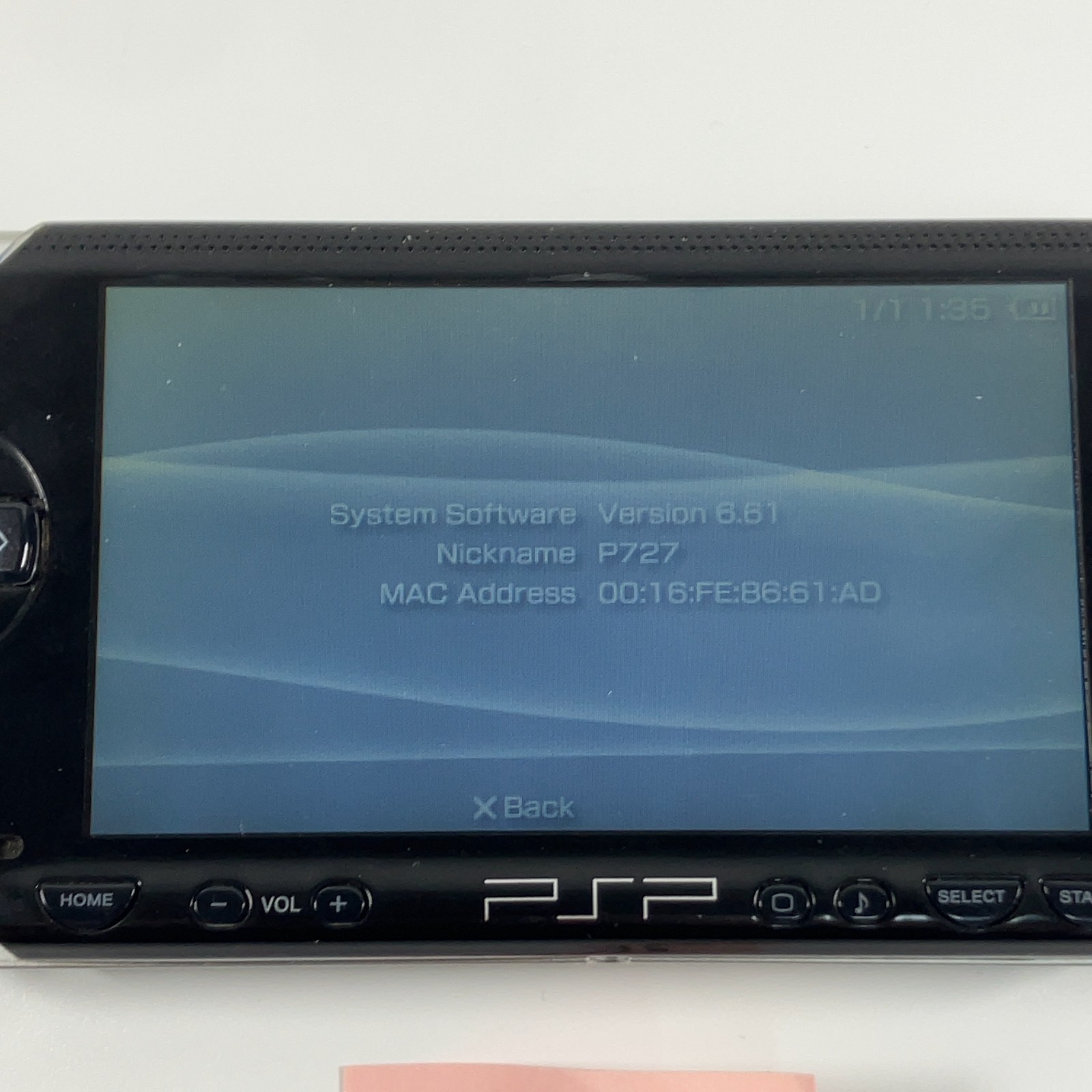 Sony PSP-1000 Black Tested & Working Region Free – Handheld Only