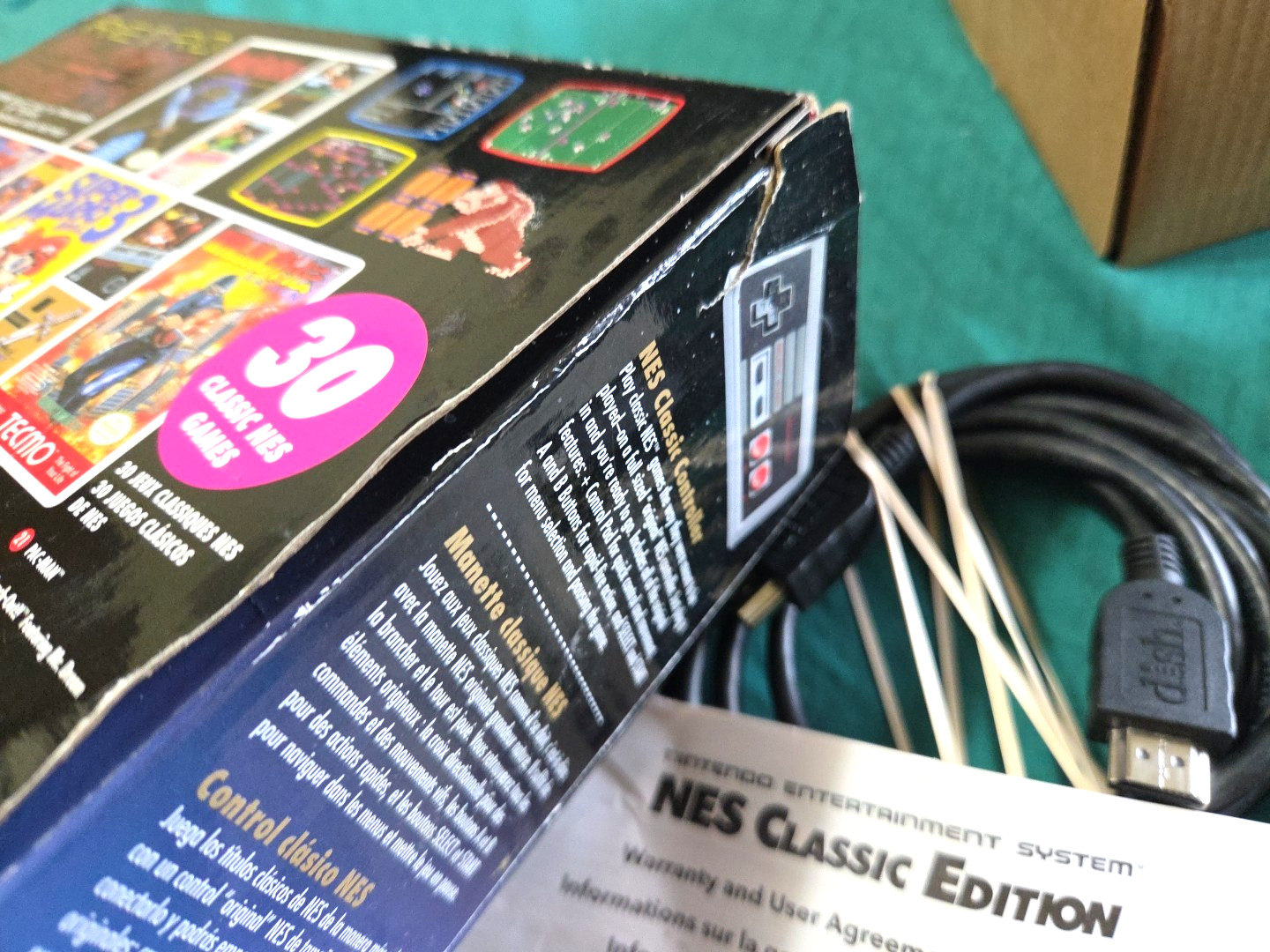 Nintendo NES Mini Classic Edition Console With Original Box