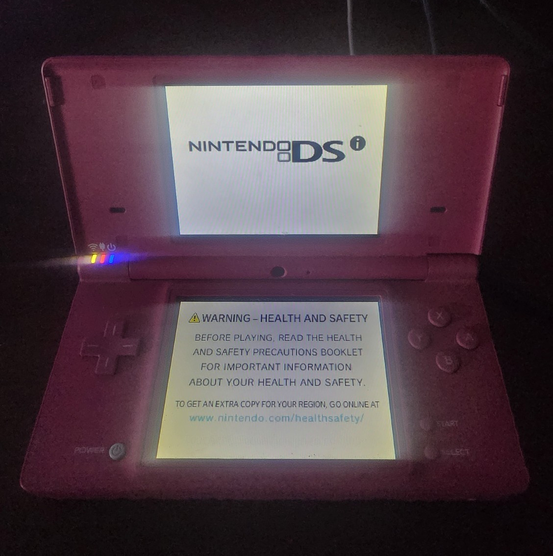 Nintendo DSi TWL-001 Pink Nintendo DS Handheld System NTSC-U/C Wi-Fi