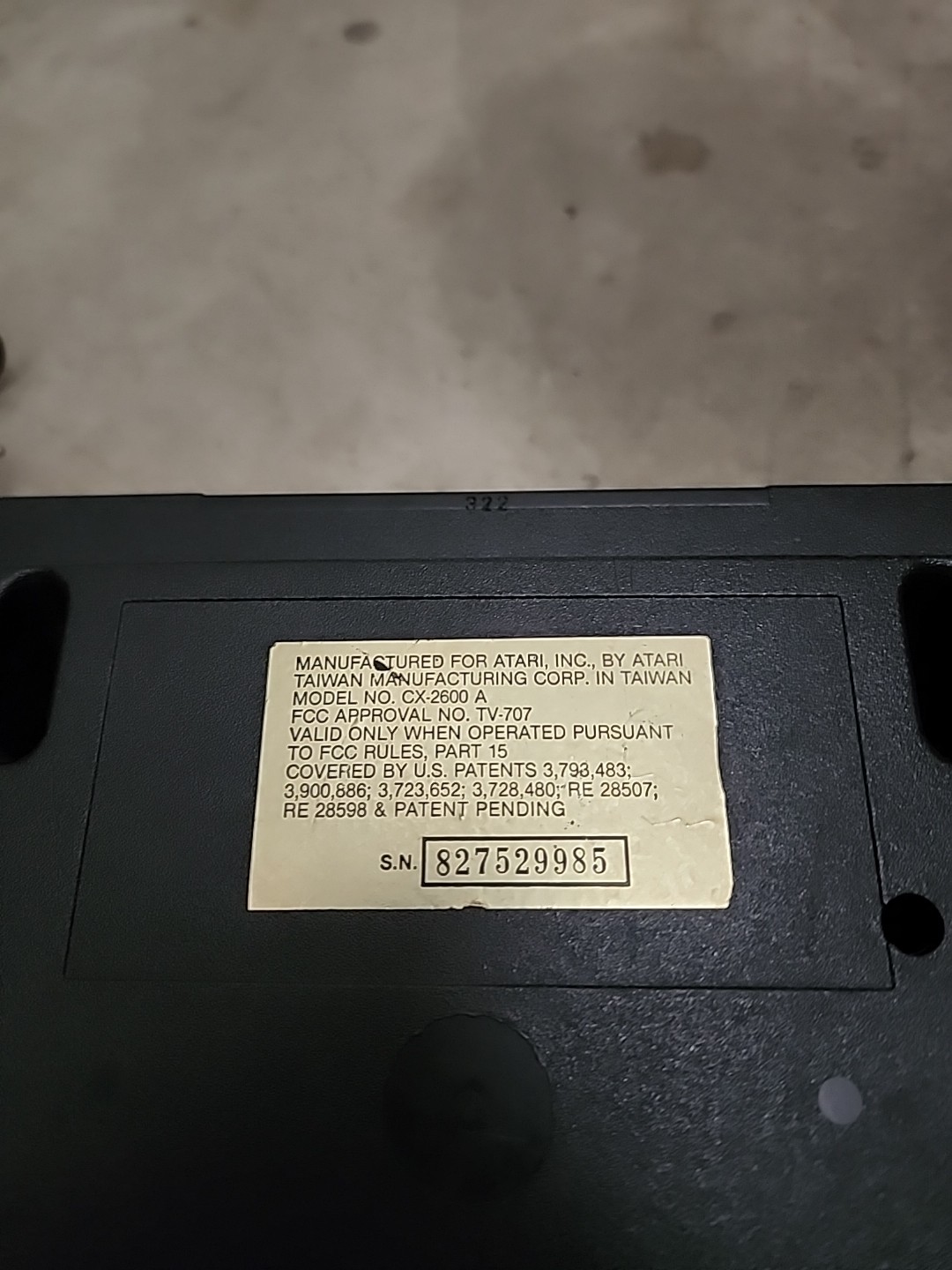 Atari CX-2600A Wood Grain Console 20 Game Bundle Parts/Repair – Read Description