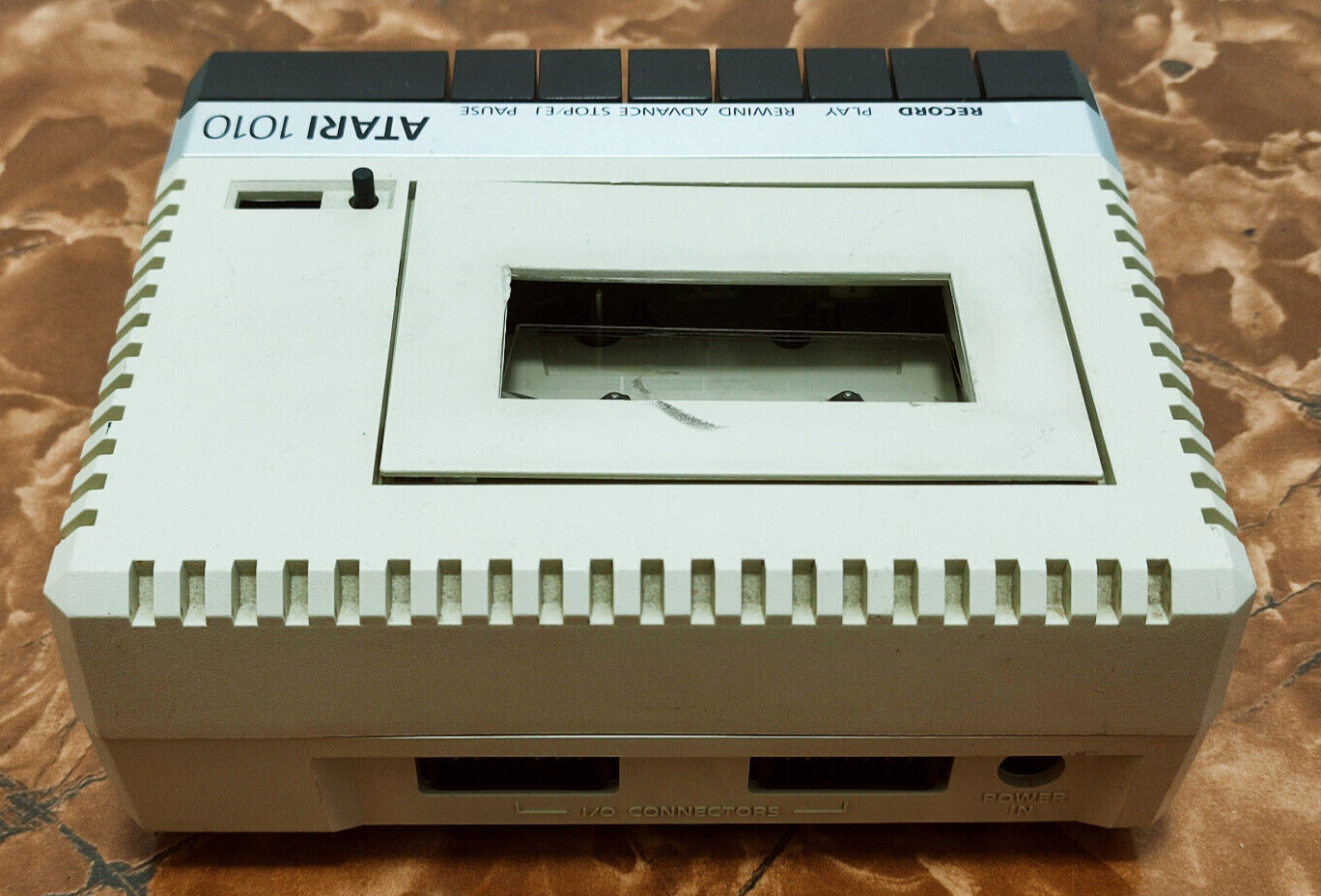 Vintage Atari 1010 Program Recorder Untested For Parts or Repair