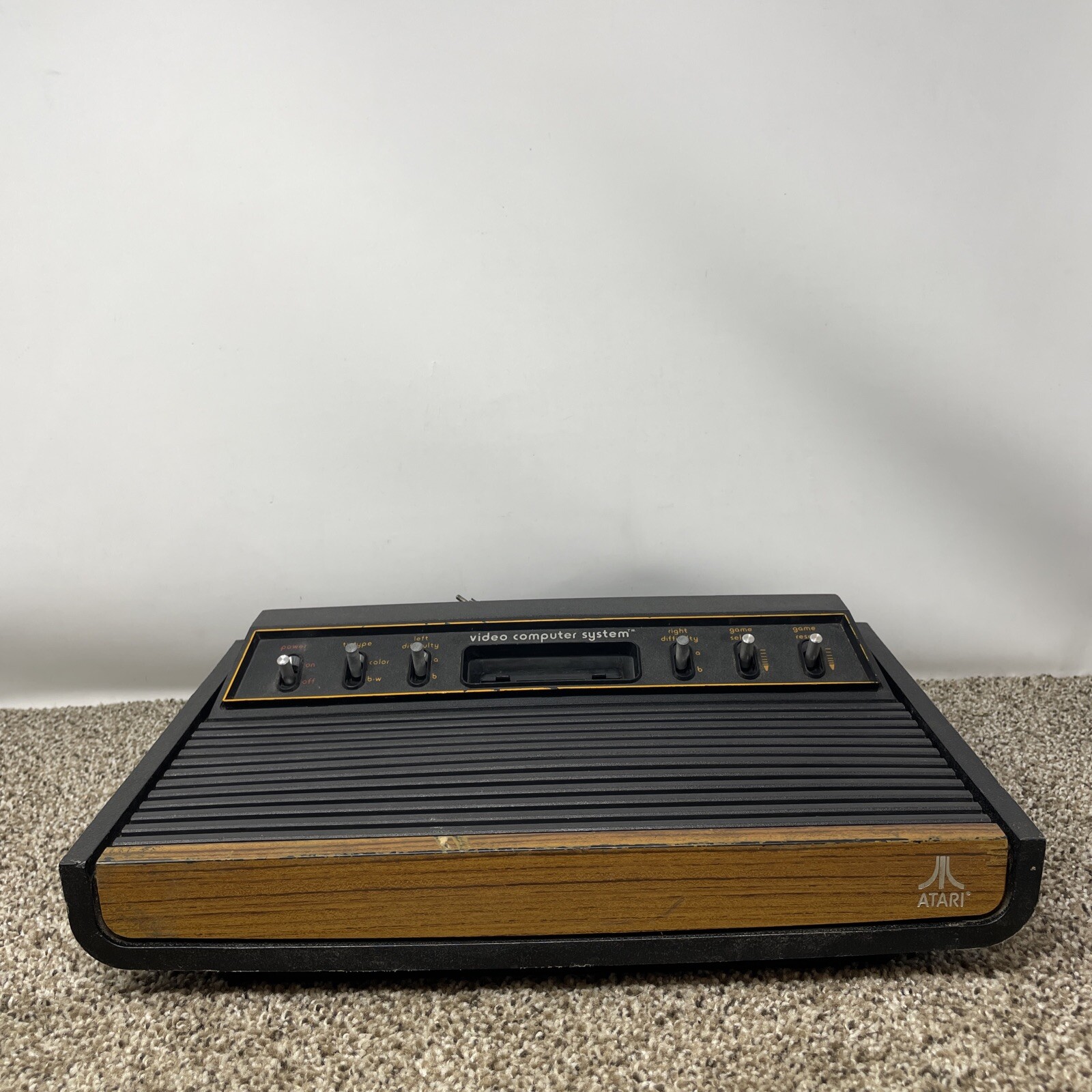 Atari CX2600 ‘Heavy Sixer’ Six Switch Console Sunnyvale RARE 2600 WORKING