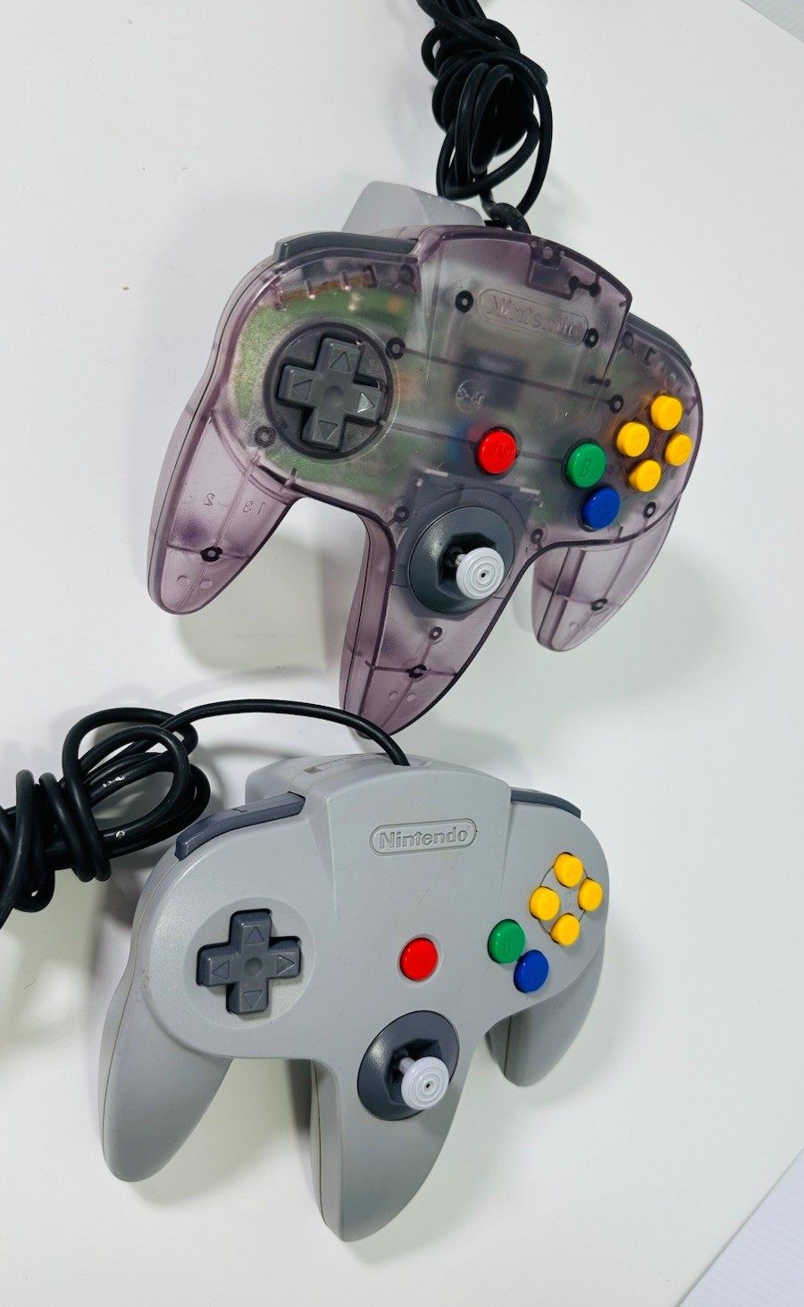 Nintendo N64 Console Bundle w/ 2 Controllers, & Games