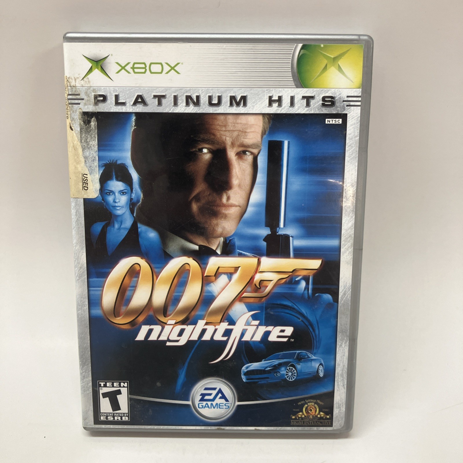 007 NightFire (Microsoft Xbox, 2002) Platinum Hits CIB James Bond
