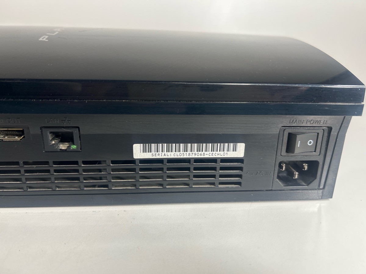 *CONTROLLER DOES NOT CONNECT READ DESCRIPTION* SONY PS3 SYSTEM 20GB (P17029458)