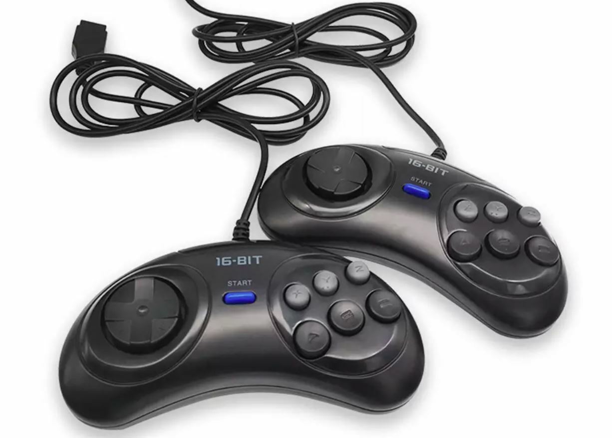 Sega Genesis Retro Console Console 208 Games Included Retro Console 16 Bit Games