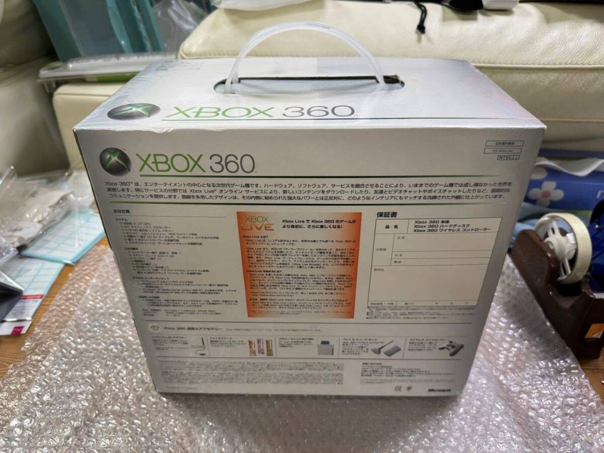 Microsoft Xbox 360 Launch Commemorative Pack Live Set New Sealed Japan NTSC-J