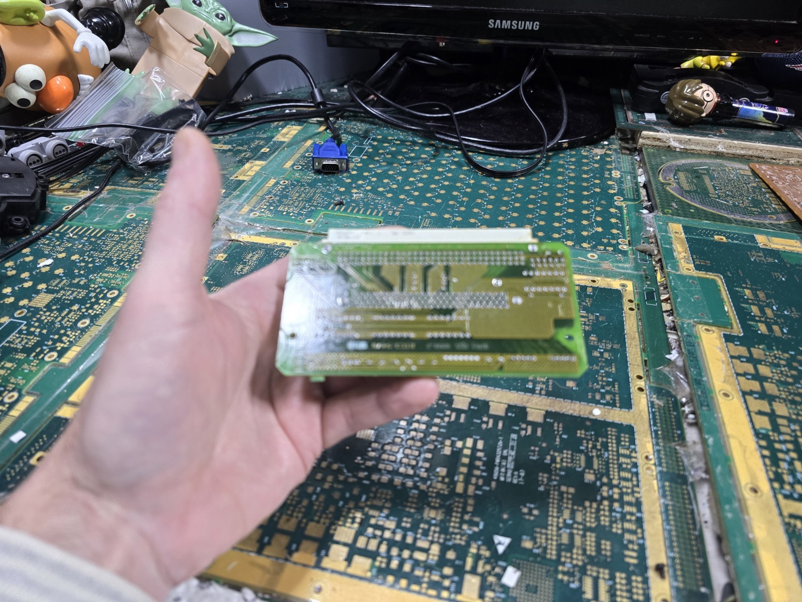 Philips CDI 910 EXACT Expansion Input Board-Not Tested-Intact-PARTS-READ ALL
