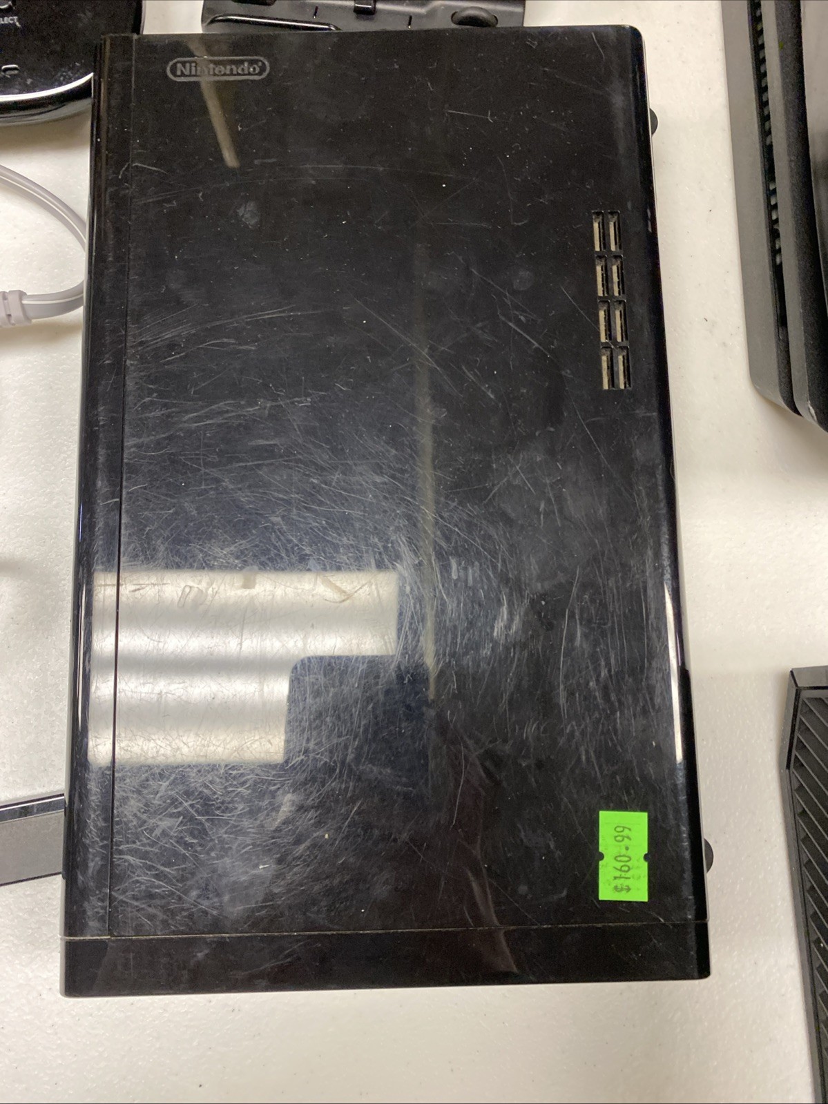 Wii U Console Black All Parts