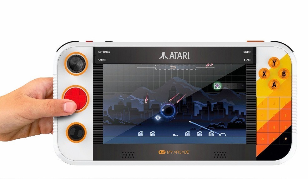 MY ARCADE ATARI Gamestation Go Portable Video Game System 200+ Games! – SEALED!