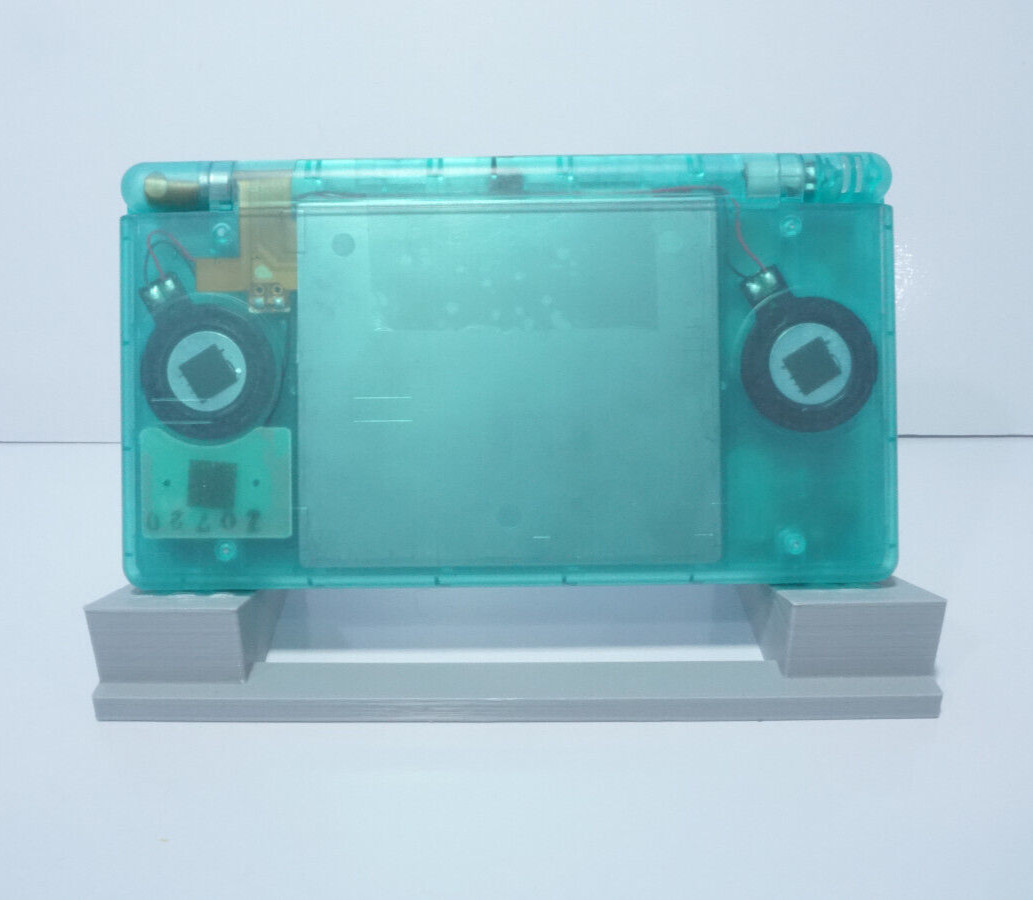 Nintendo DS Lite Transparent Clear Emerald Green Handheld System with Charger