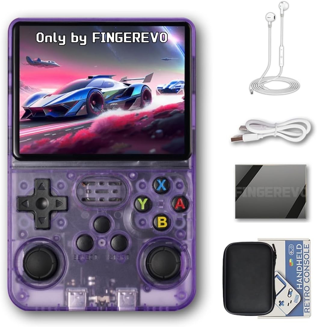 Consola Portatil Retro 64GB Pantalla 3.5 IPS 3000 Juegos Clasico Sistema Abierto