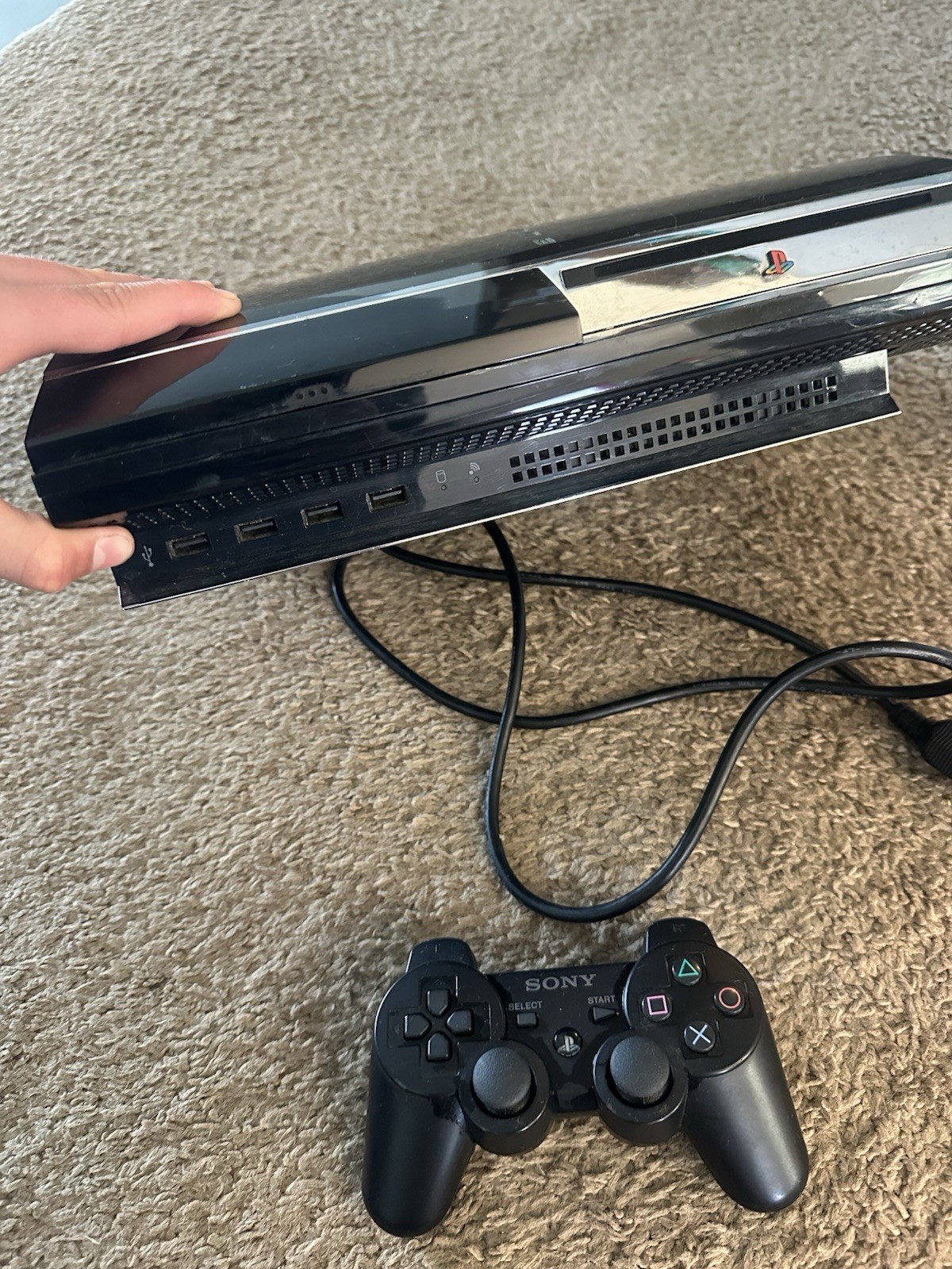 Sony PlayStation 3 PS3 PS2 PS1 – CECHA01 – Backwards Compatible – 60 GB TESTED