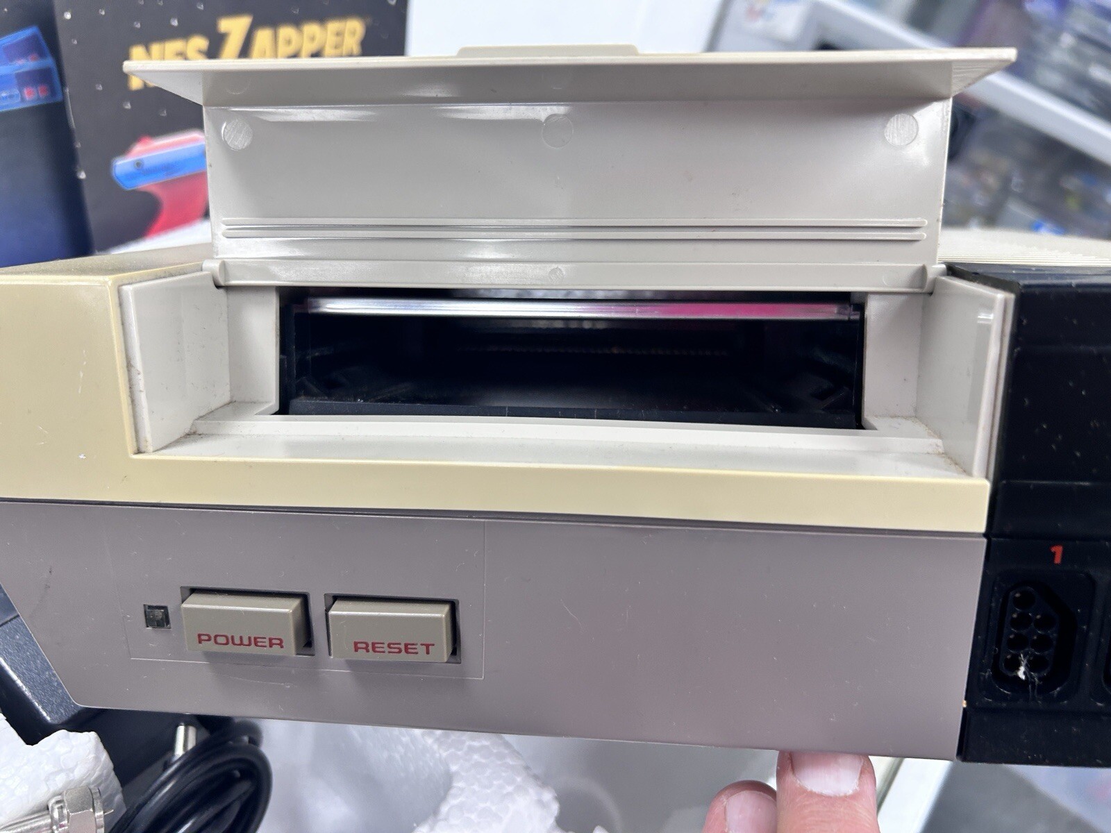 Nintendo Entertainment System Action Set Complete CIB Console Tested