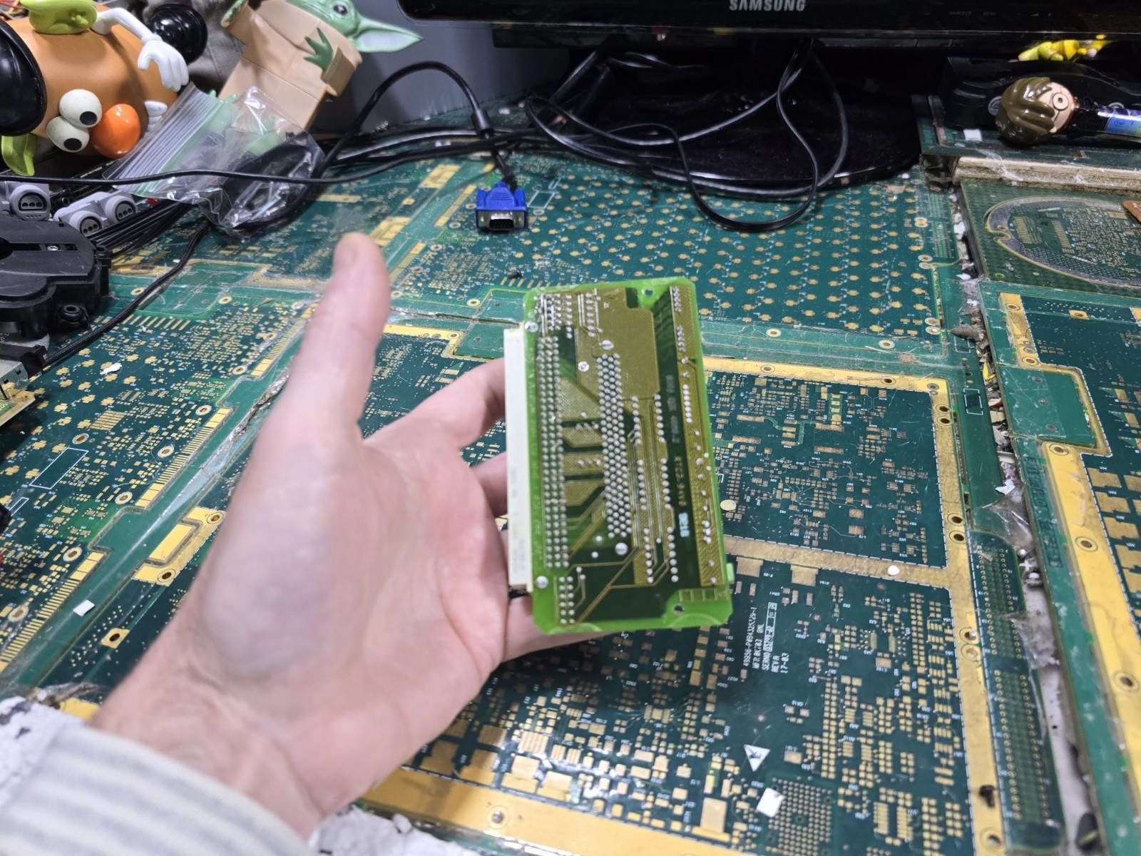 Philips CDI 910 EXACT Expansion Input Board-Not Tested-Intact-PARTS-READ ALL