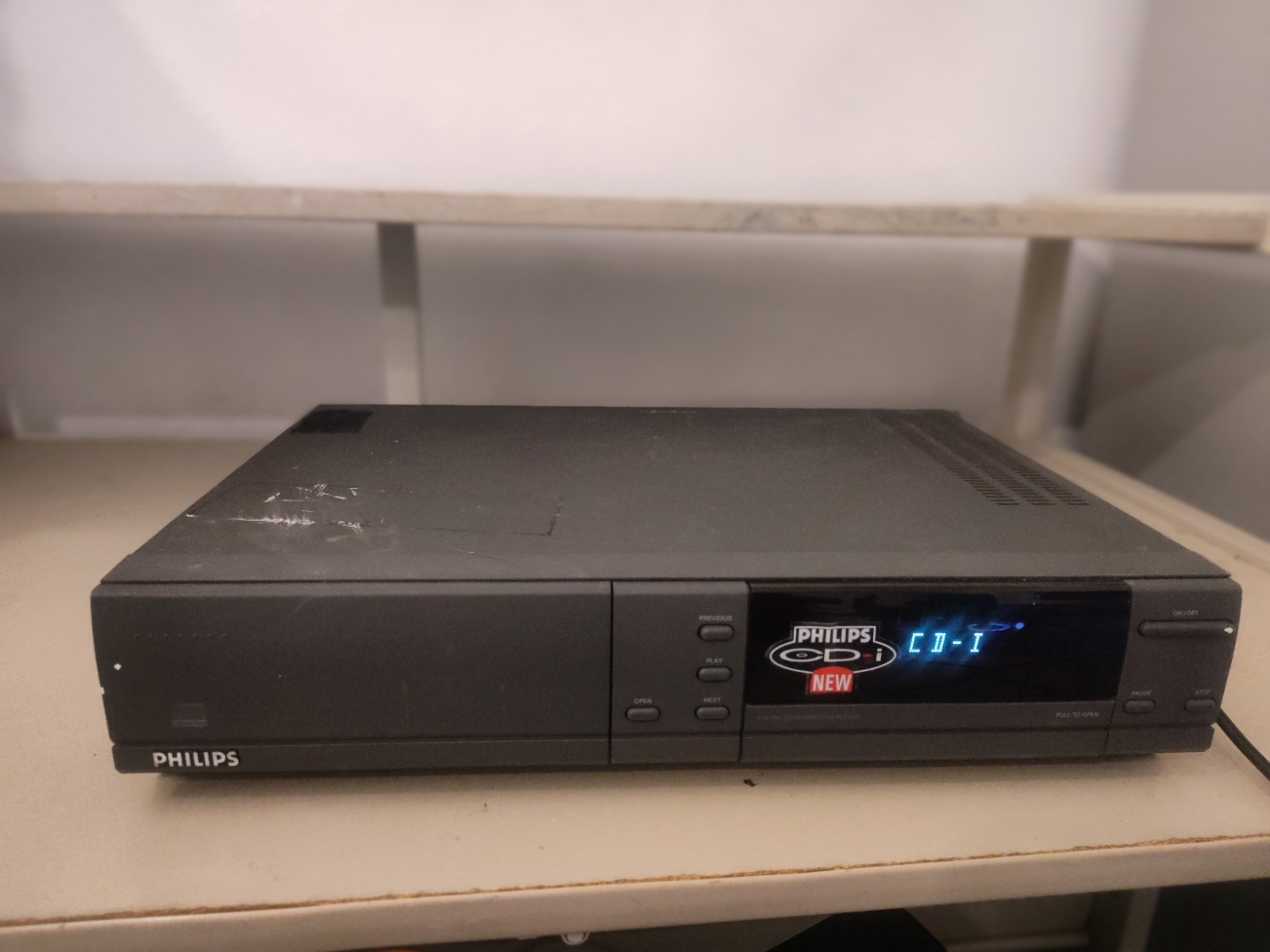 Philips CD-i Home Console Black Composite RCA RF Multimedia Player