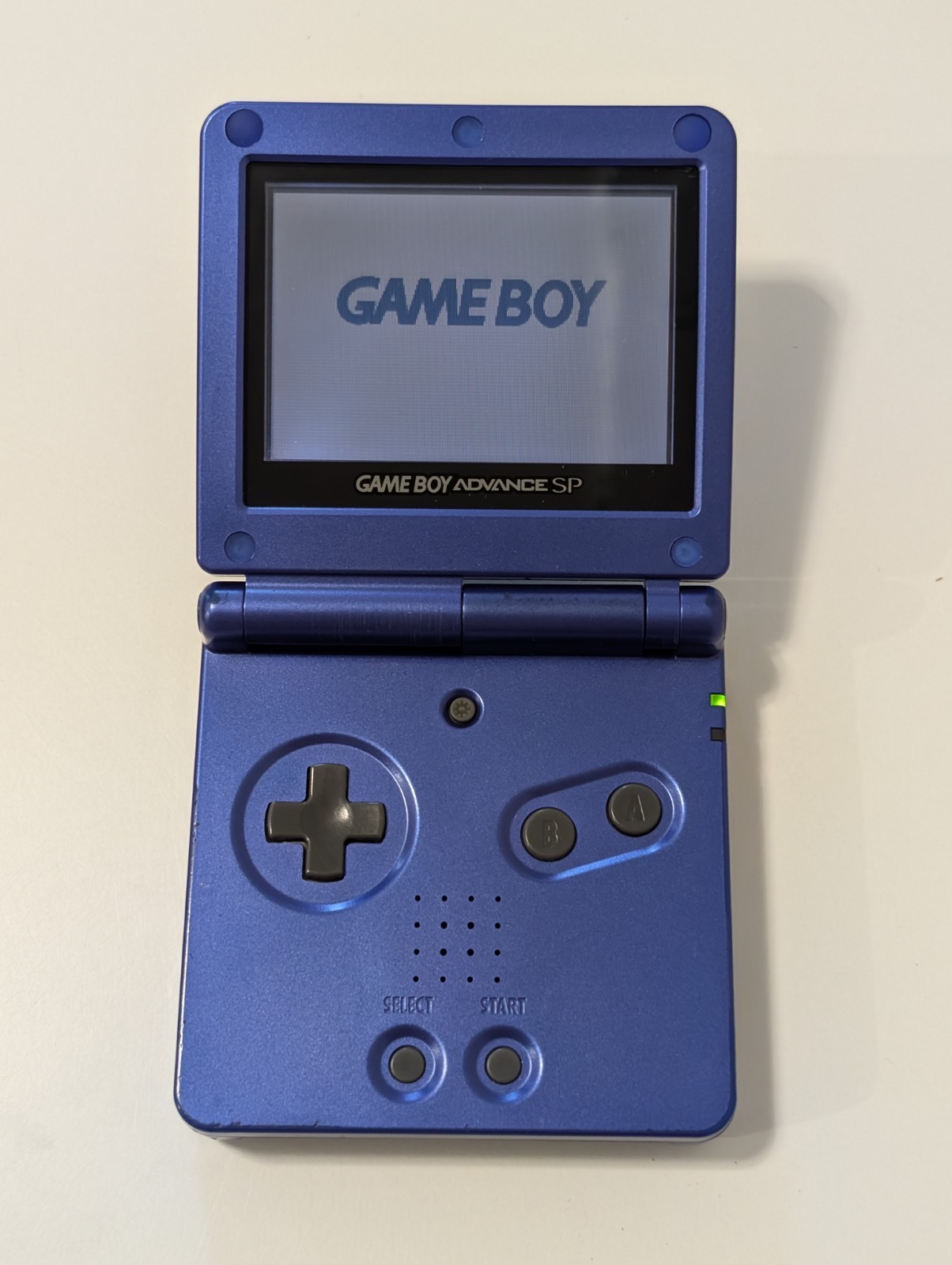 Game Boy Advance SP AGS-001 Cobalt Blue New Battery