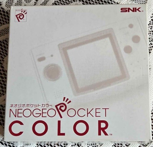 Neo Geo Pocket Color SNK Console Stone Blue with Box And Manual Japanese Vers.