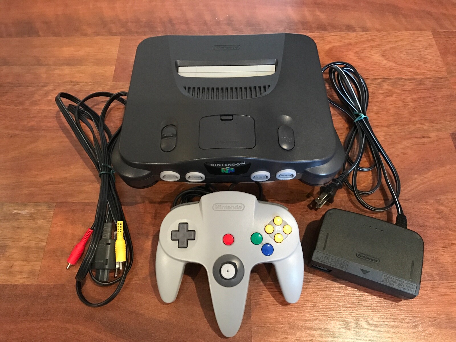 N64 Nintendo 64 Console + up to 2 OEM Controllers + Cords | CLEANED & TESTED