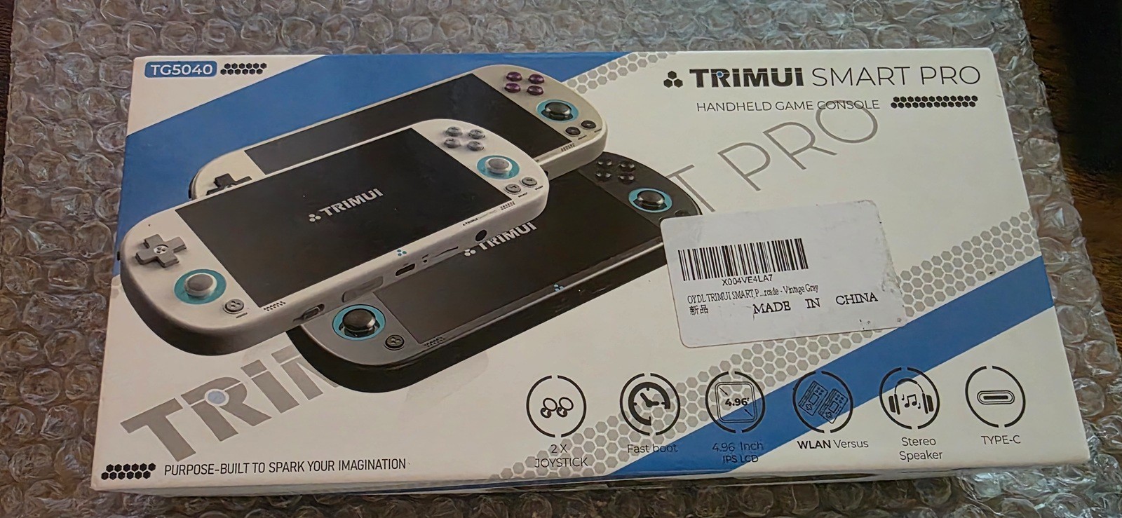 Trimui Smart Pro – Great Condition – Oob 256GB Card – Includes 3D‑Printer Grip