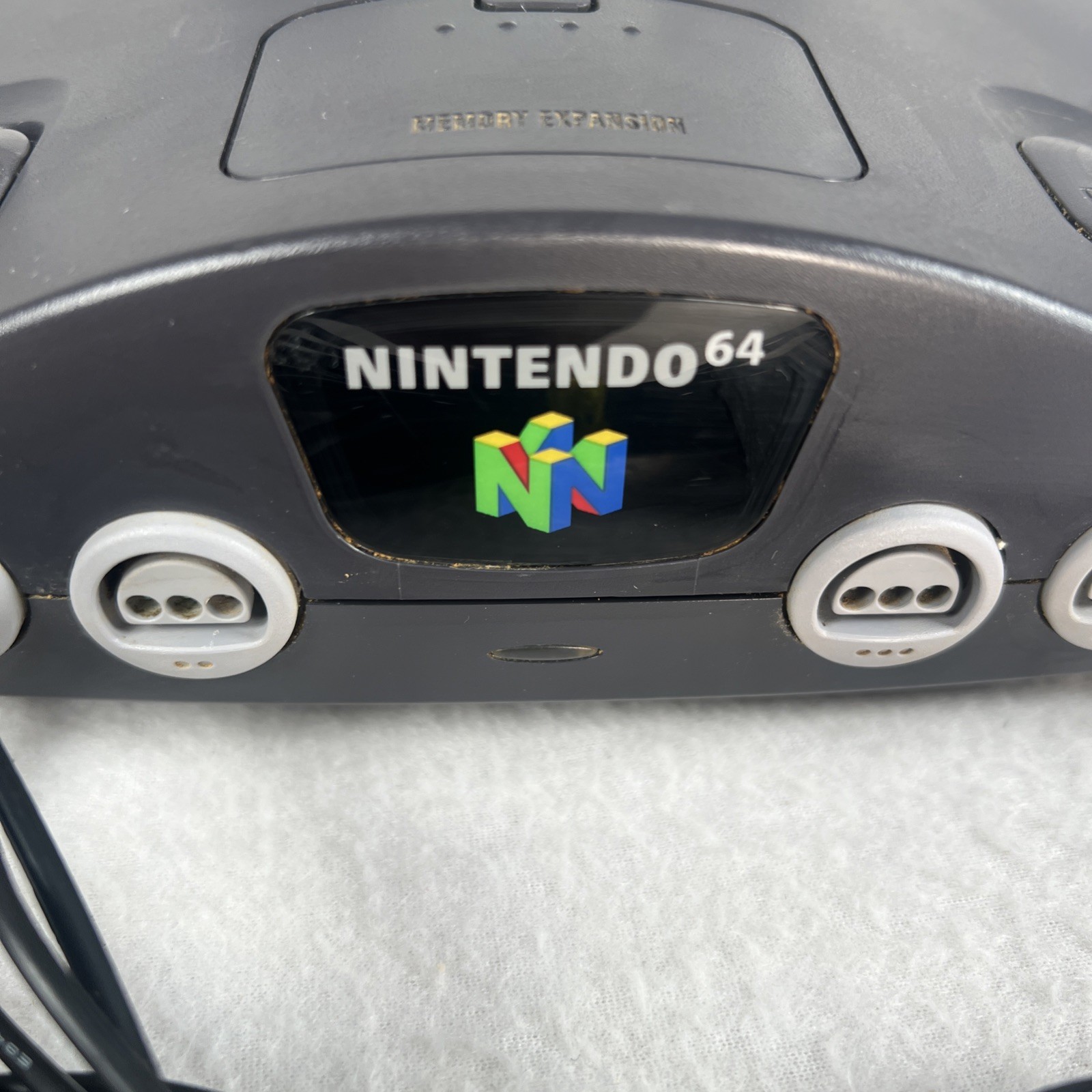 Nintendo 64 Console System Bundle Complete 2-Controllers Star Wars EP-1 Tested