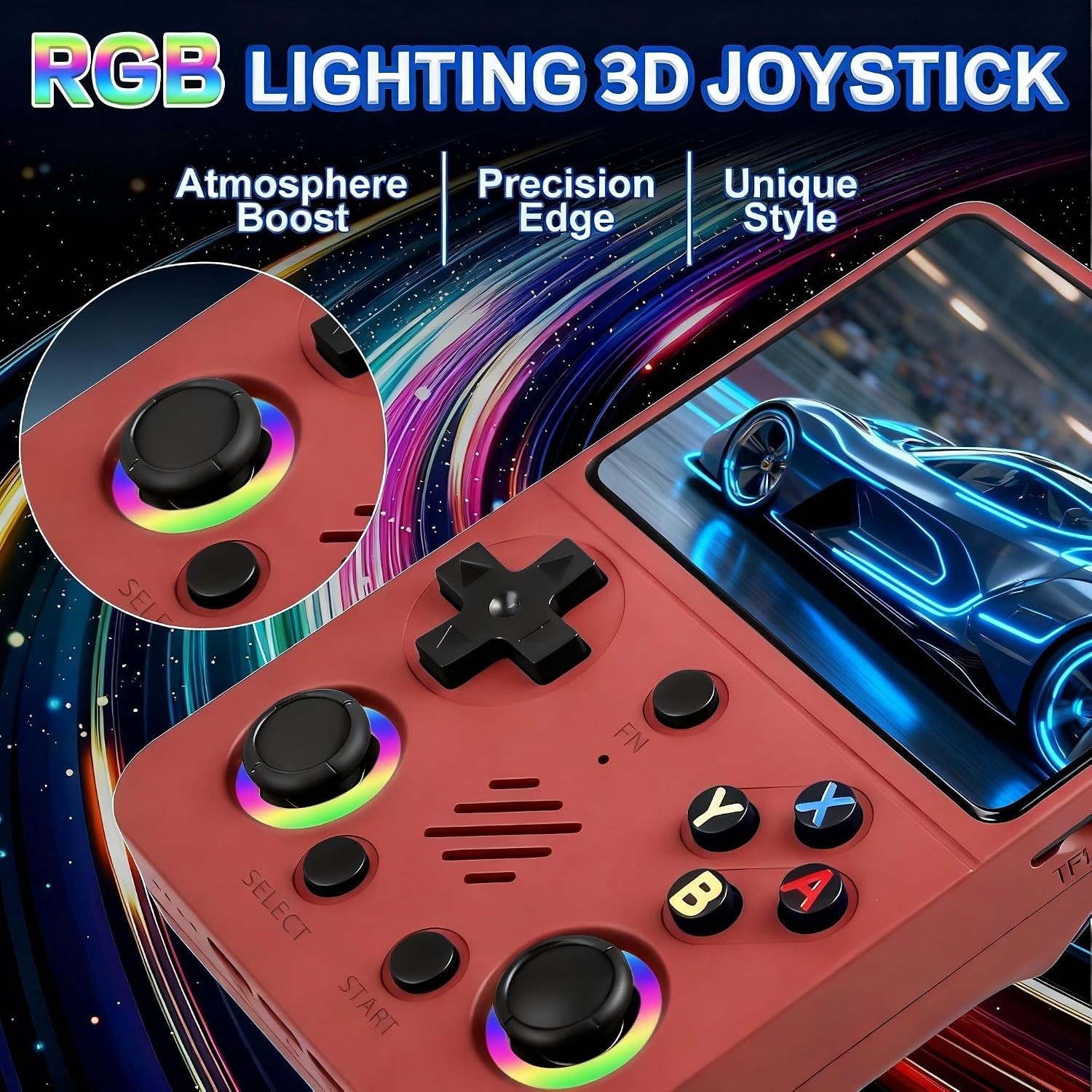 RG36PRO Video Game Console – Lightweight, Ergonomic Design for Play Anywhere