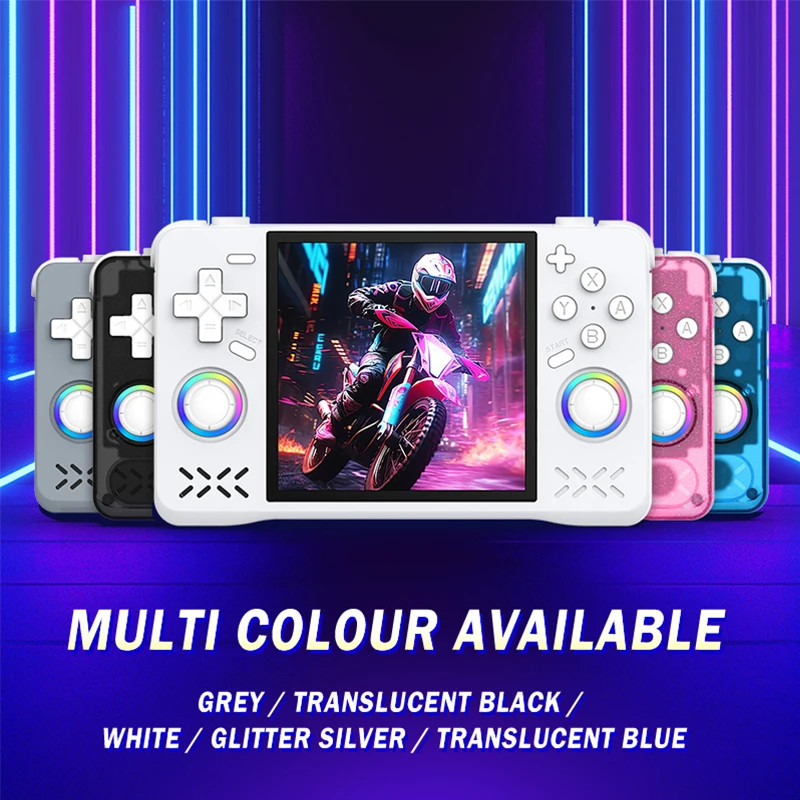 Newest XF40H Retro Handheld Game Console Linux 4.0” IPS Screen Supports