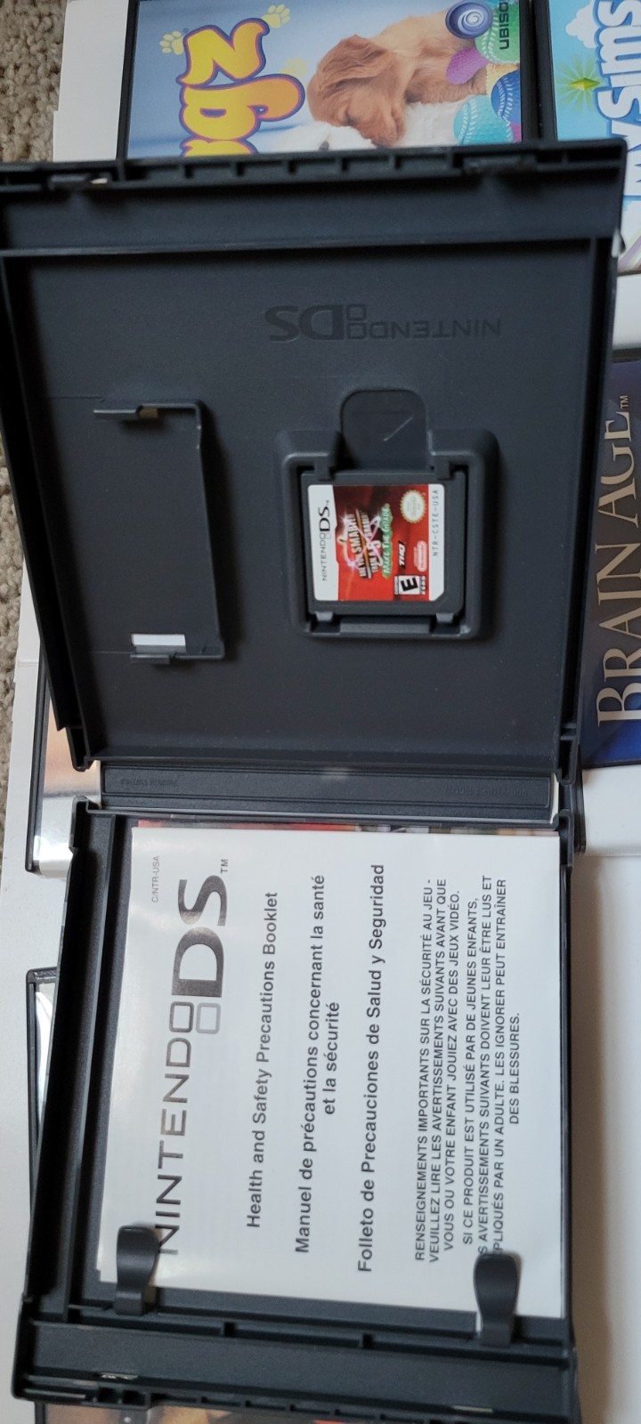 6 Complete Nintendo DS/DS LITE Games With CASE And Manuals.