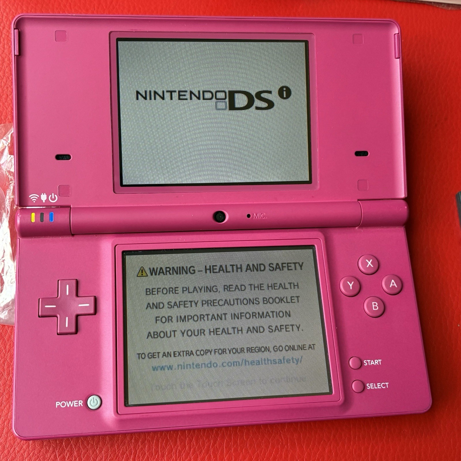 Nintendo DSi Pink Console – Complete In The Box – Matching Serial #’s -EXCELLENT