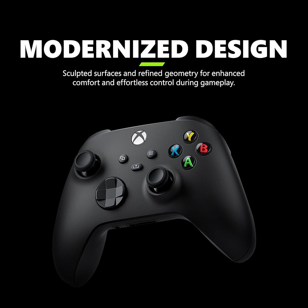 Microsoft Xbox Wireless Gaming Controller (2025), Carbon Black